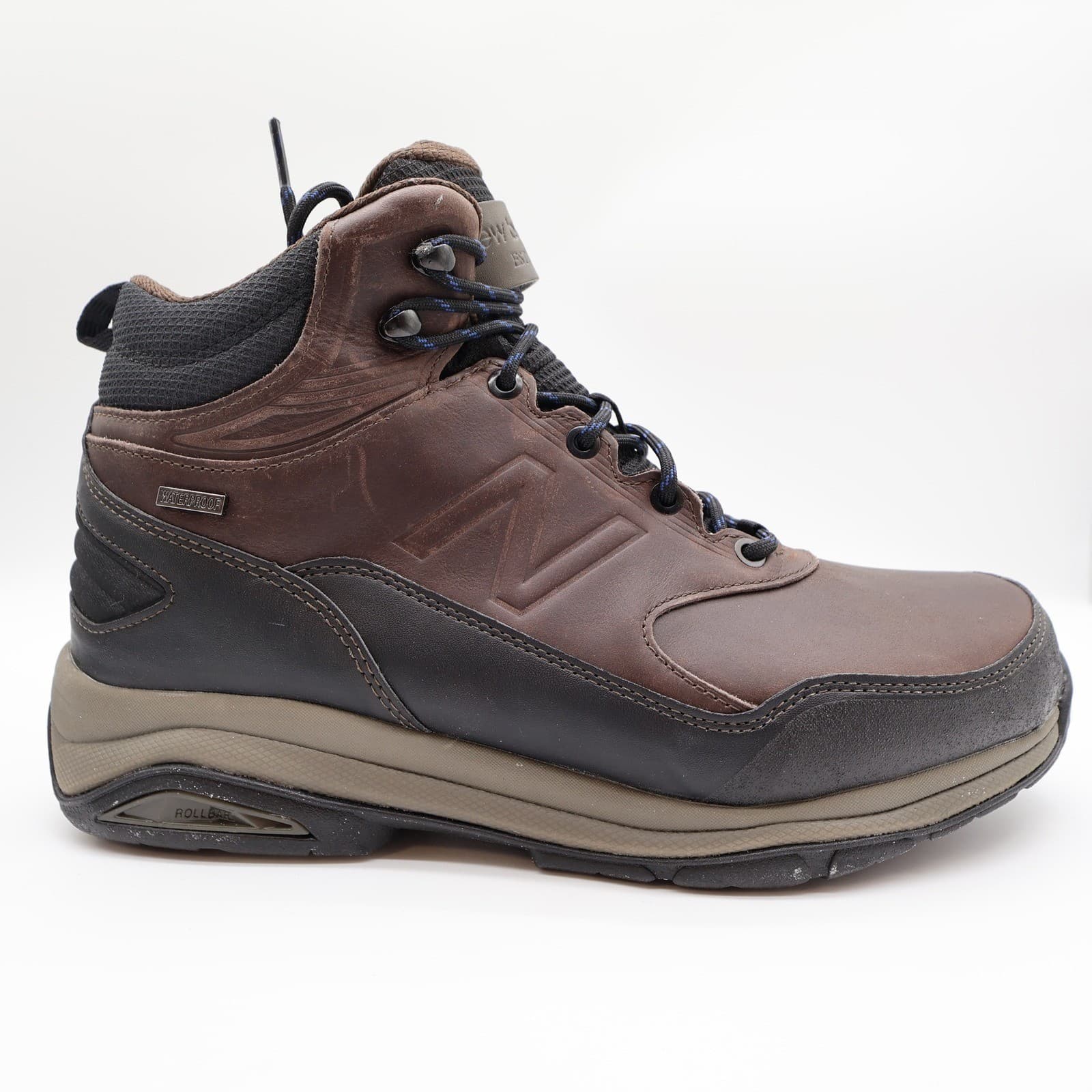 New Balance MW1400DB Men's 11 4E Waterproof Brown Leather Hiking Boots - Thumbnail 12