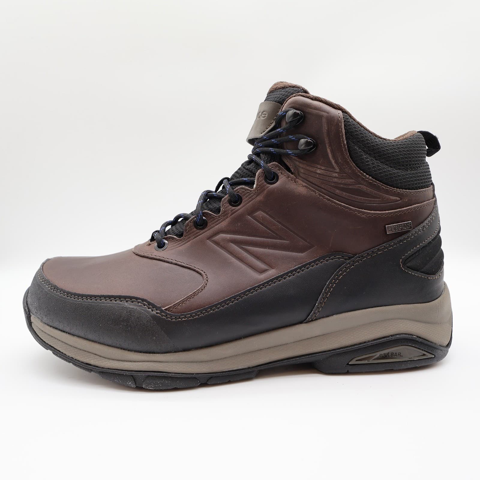 New Balance MW1400DB Men's 11 4E Waterproof Brown Leather Hiking Boots - Thumbnail 11
