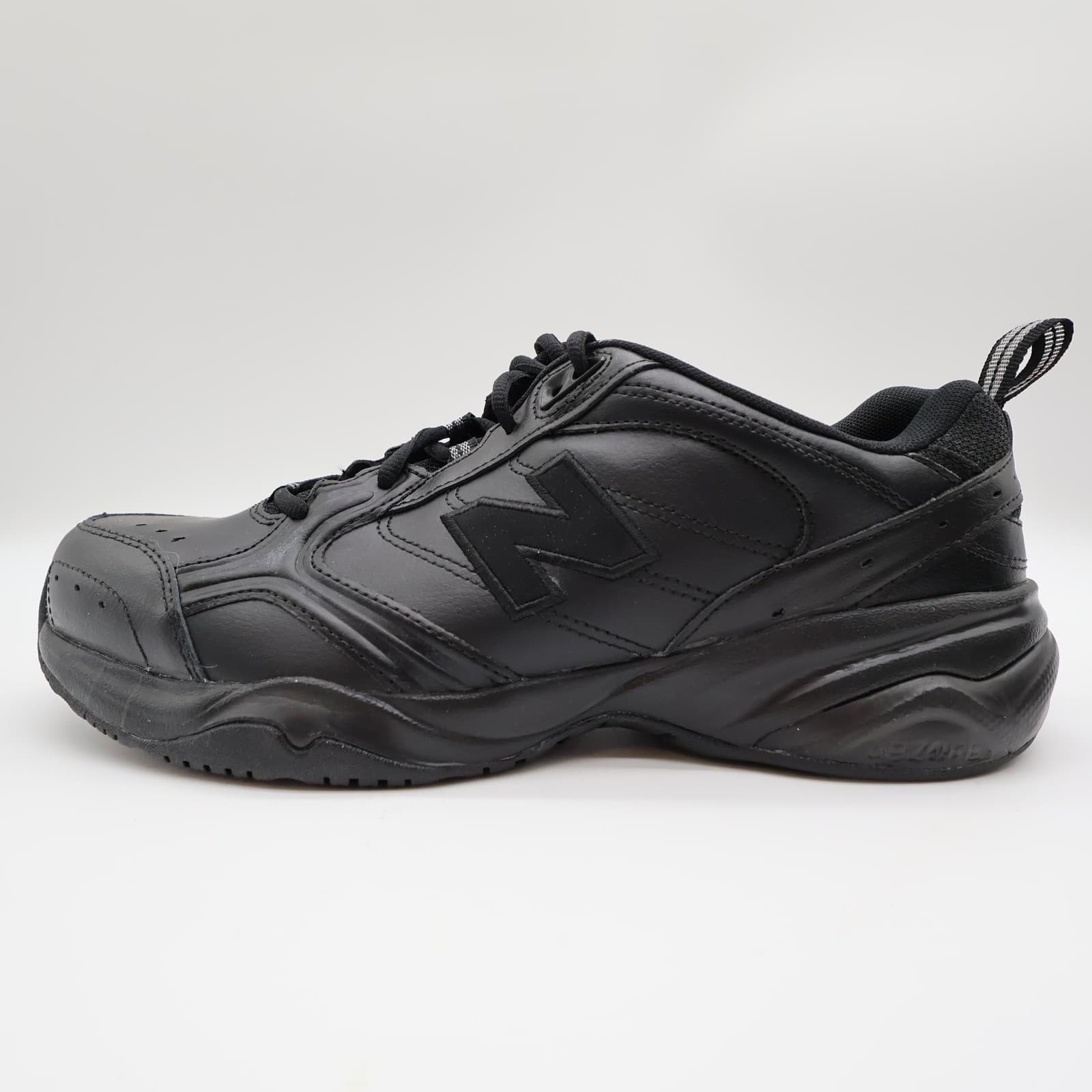 New Balance 624 Men's 10 2E Black Leather Wide Training Shoes MX624AB2 - Thumbnail 11