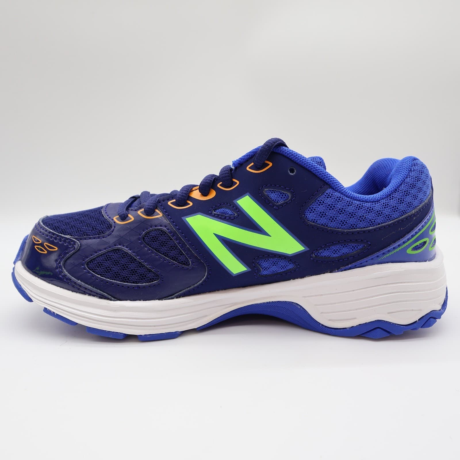 New Balance 680 Running Shoes Kids 4.5 Blue Mesh TechRide KR680BTY - Thumbnail 12