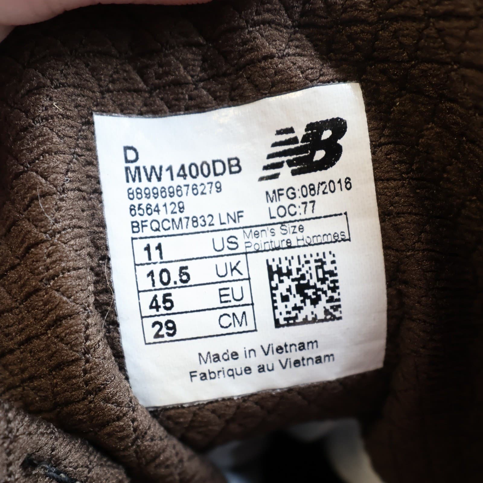 New Balance MW1400DB Men's Hiking Boots 11 Brown Leather Waterproof - Thumbnail 7
