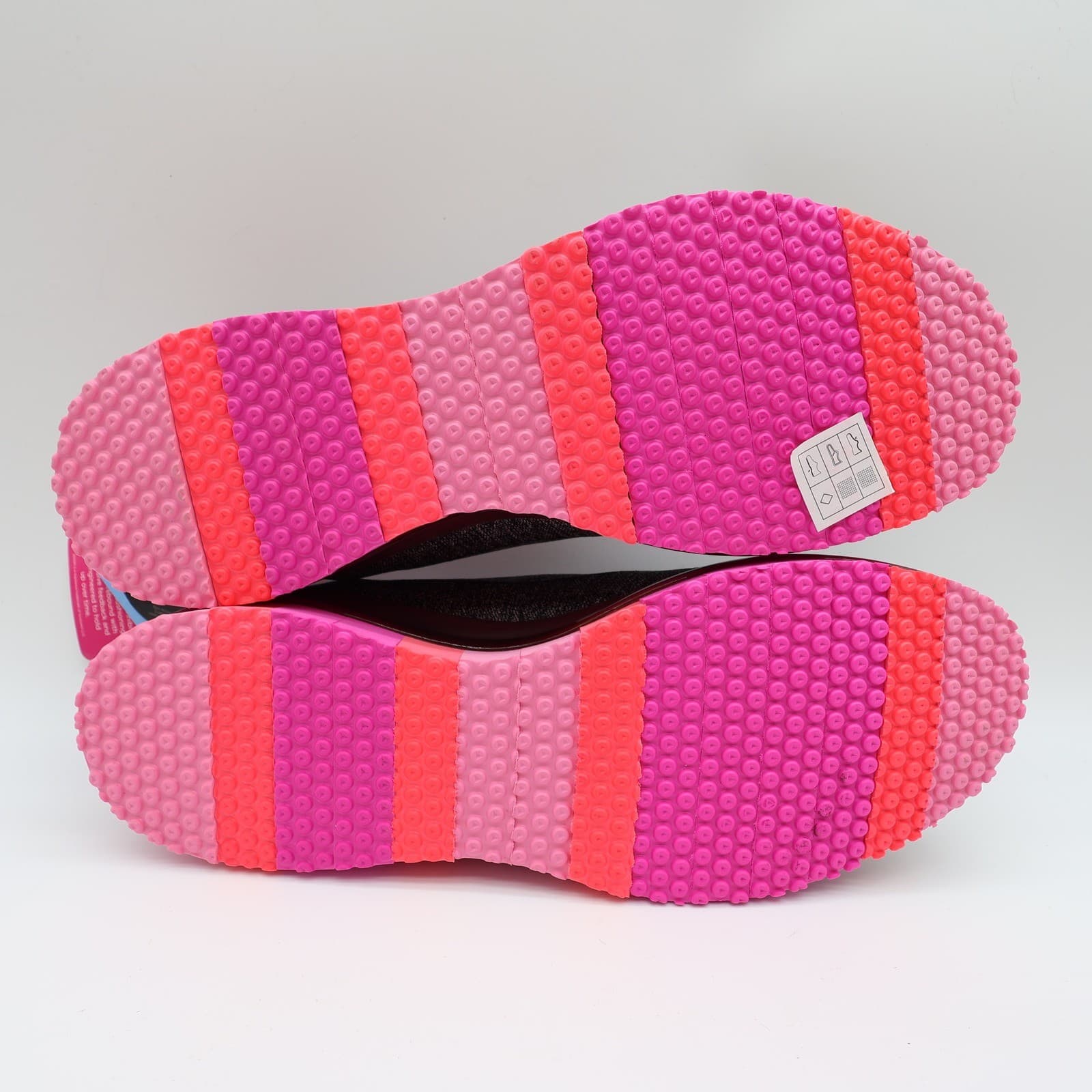Skechers Go Flex Walk Women's 9.5 Black Hot Pink Slip-On Walking Shoes - Thumbnail 6