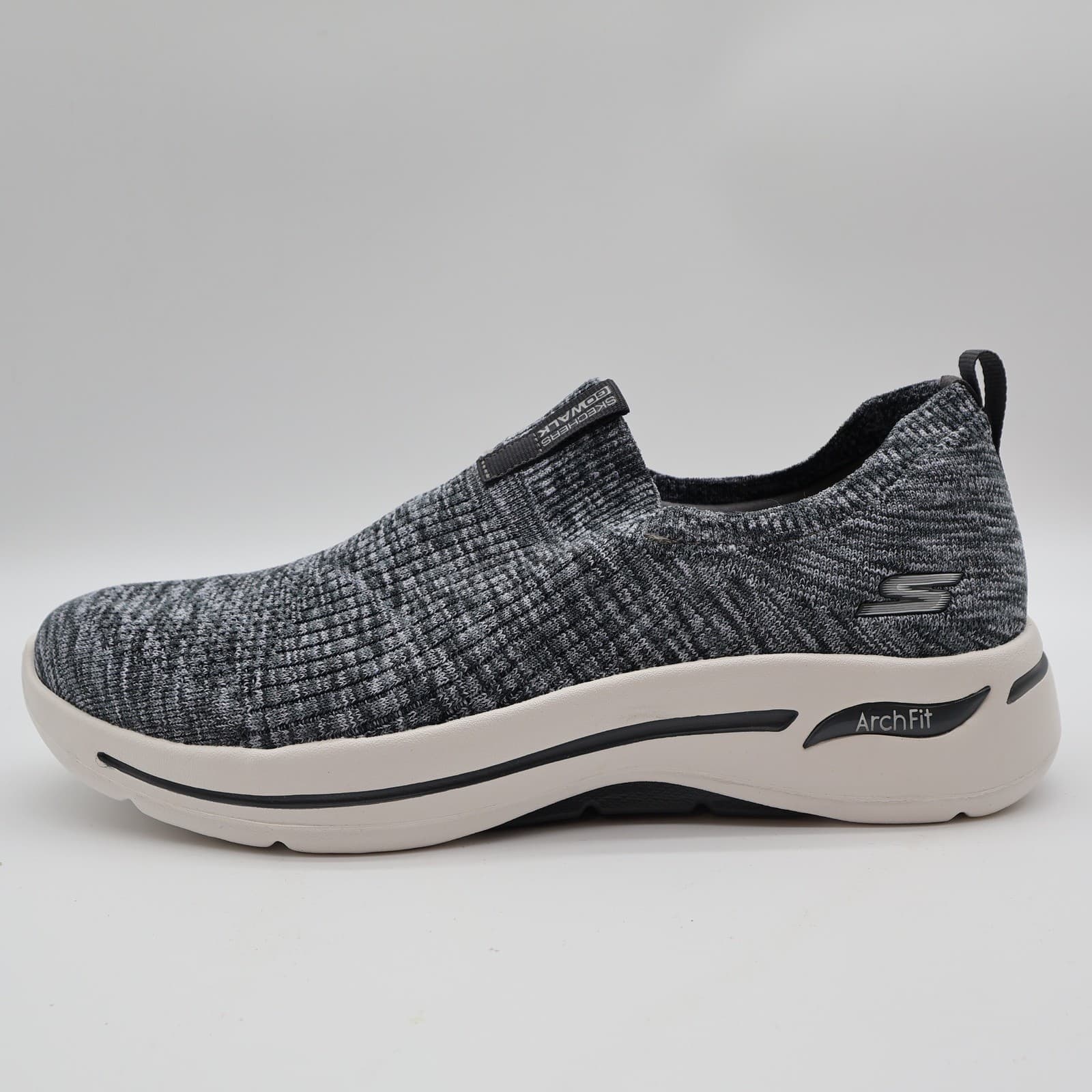 Skechers Go Walk Arch Fit Women’s Slip On Gray Blue Rainbow Sunrise 10 - Thumbnail 10