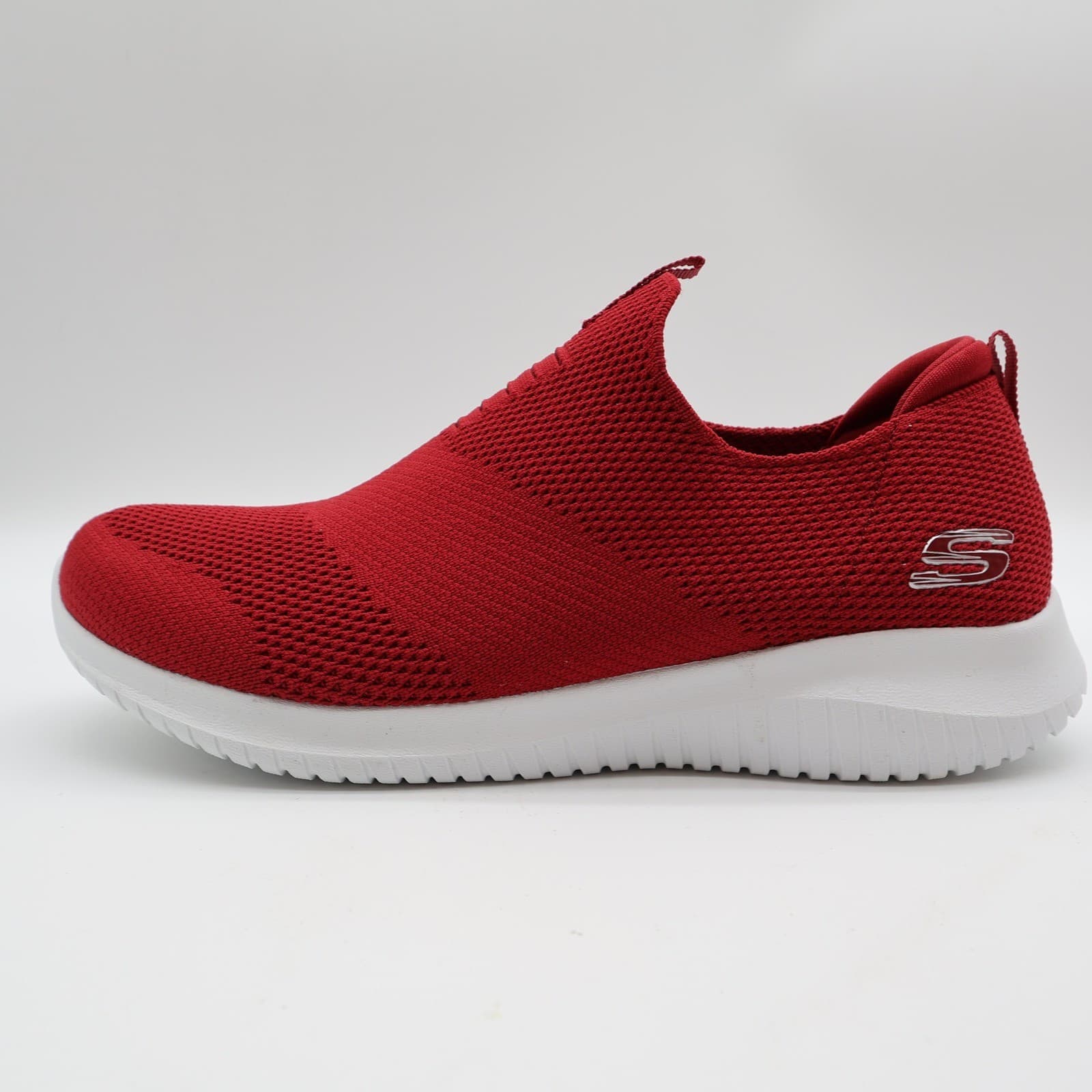 Skechers Ultra Flex First Take Women's Red Slip-On Sneakers Size 9 - Thumbnail 12