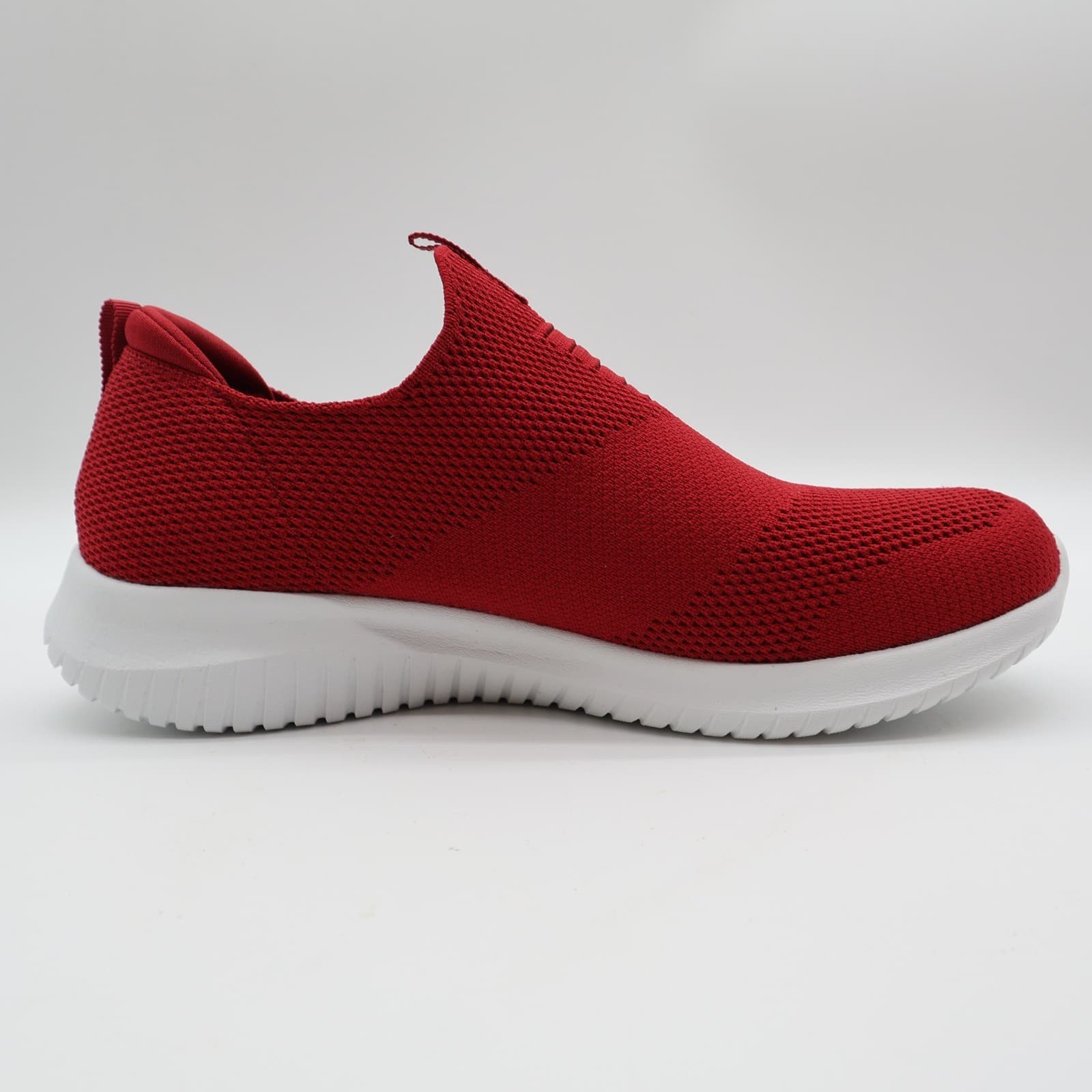 Skechers Ultra Flex First Take Women's Red Slip-On Sneakers Size 9 - Thumbnail 11
