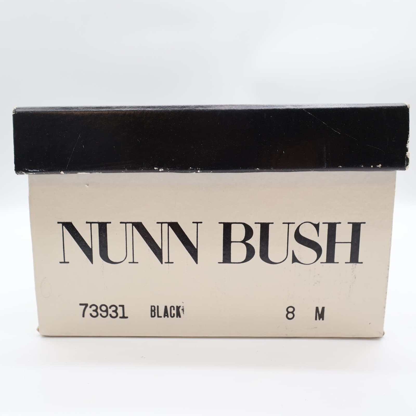 Nunn Bush Apron Toe Oxford Dress Shoes Mens 8 Black Leather Vintage. NOS - Thumbnail 8