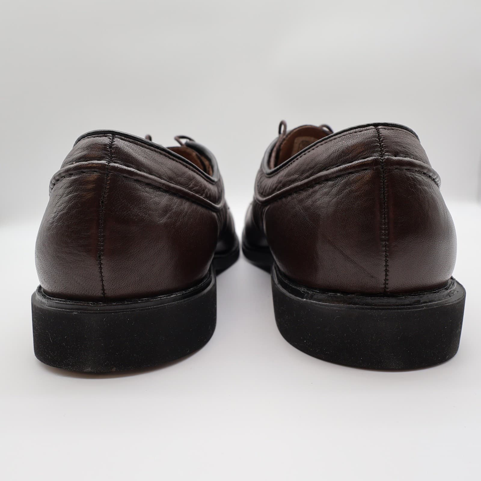 Hush Puppies Tribute Oxford Mens 10.5 Dark Brown Leather 16408 Dress Shoes - Thumbnail 5