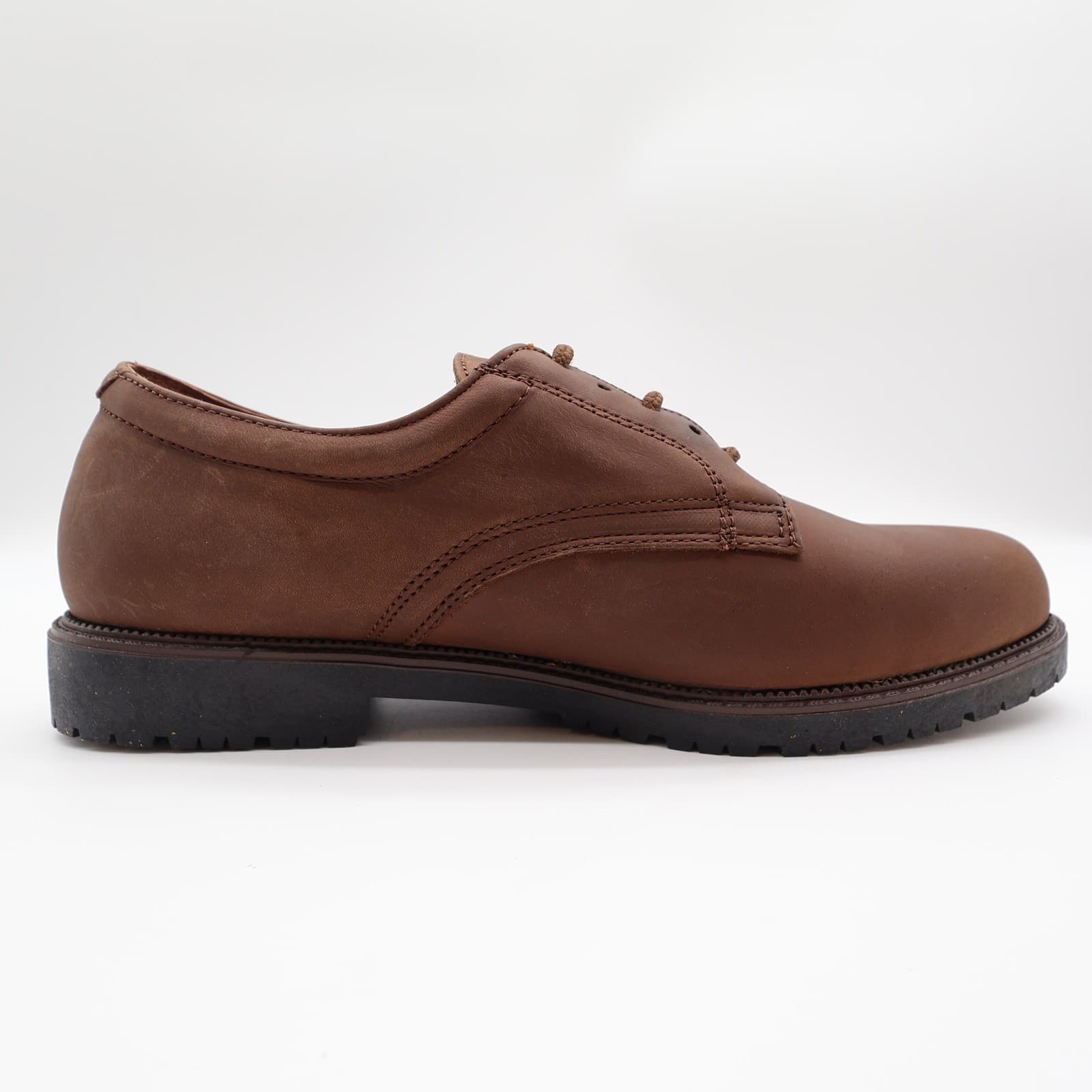 Nunn Bush Brown Leather Oxford Shoes Mens 9 Comfort Vintage 90s - Thumbnail 12