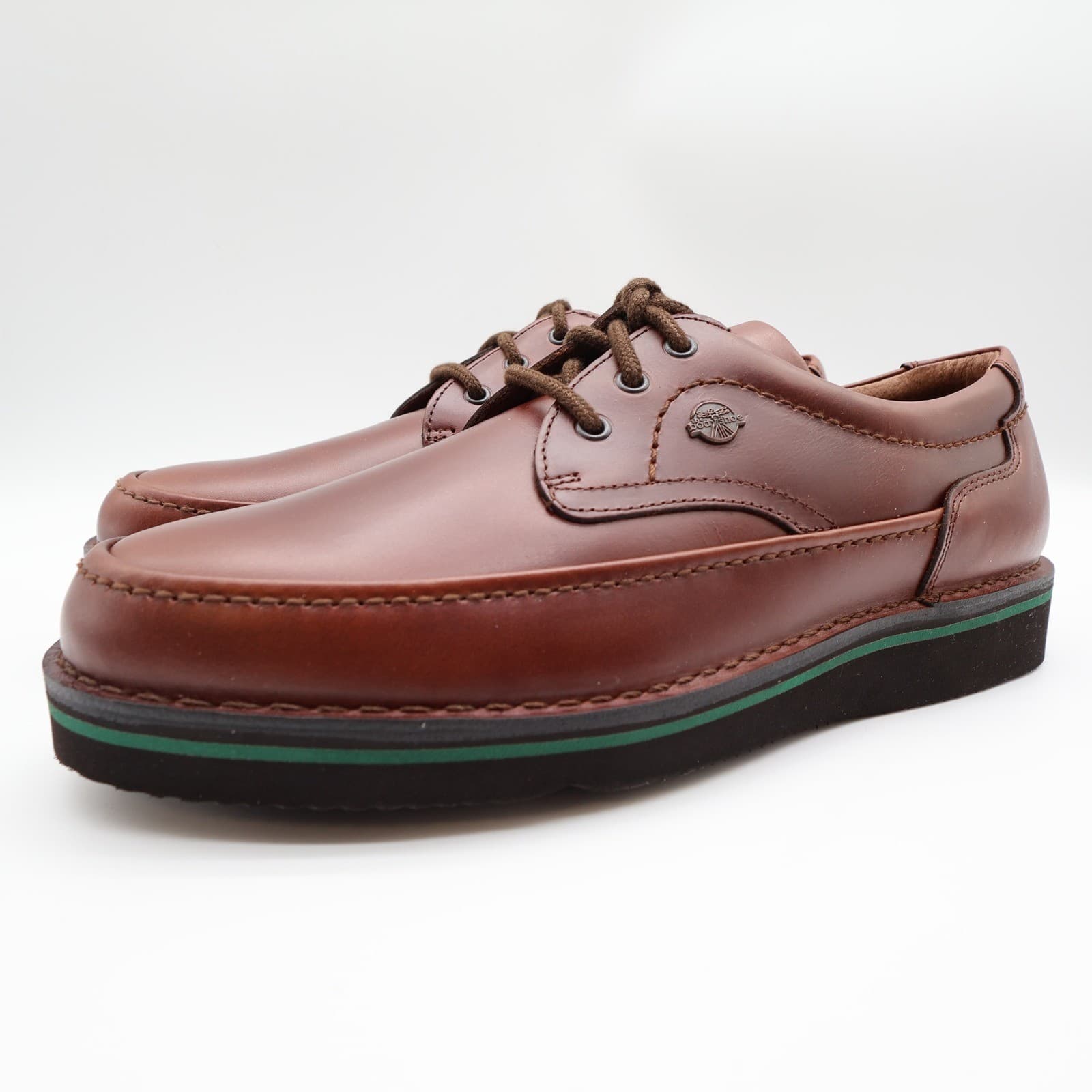 Hush Puppies Mall Walker Men's 11 Brown Leather Comfort Oxford Shoes - Thumbnail 3
