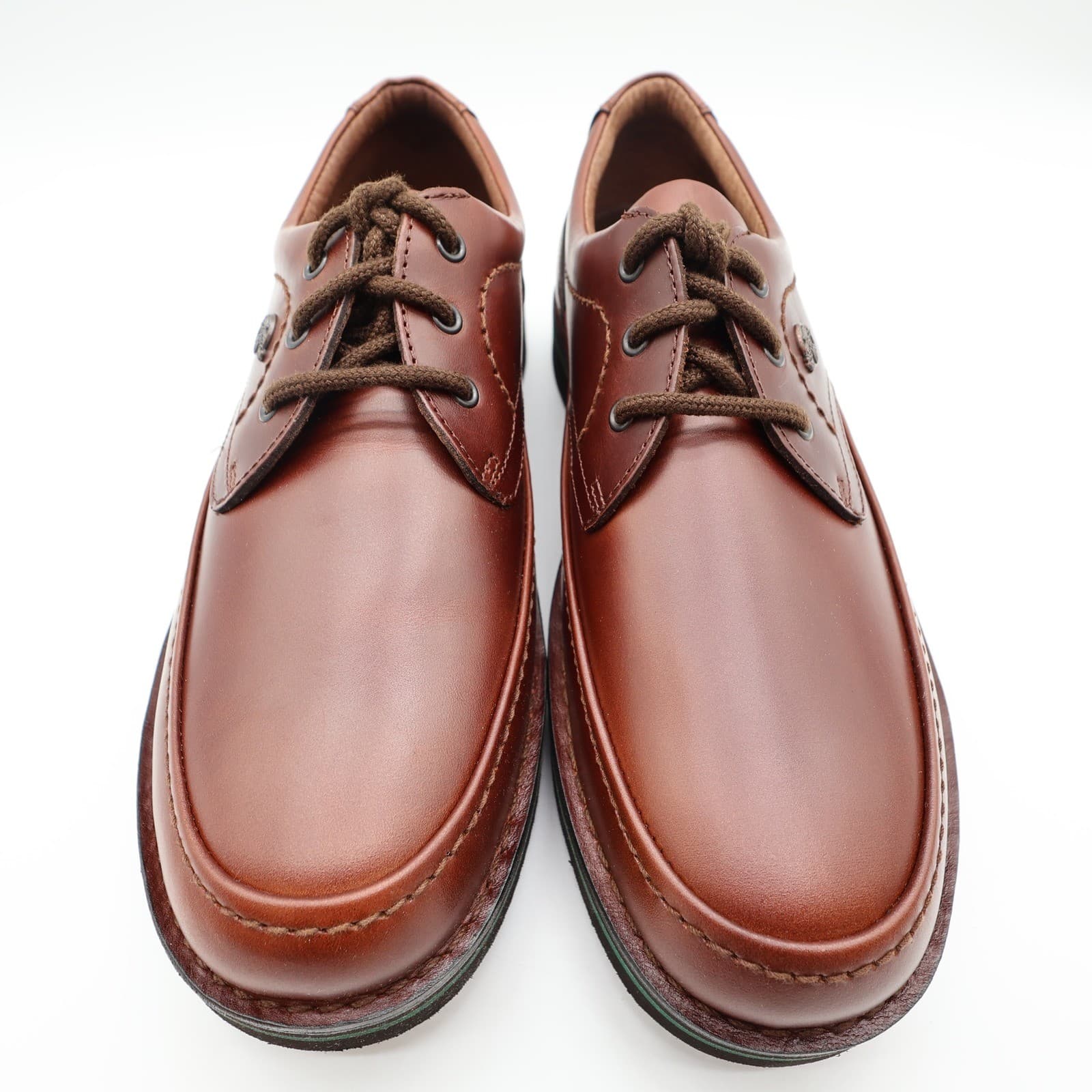 Hush Puppies Mall Walker Men's 11 Brown Leather Comfort Oxford Shoes - Thumbnail 4