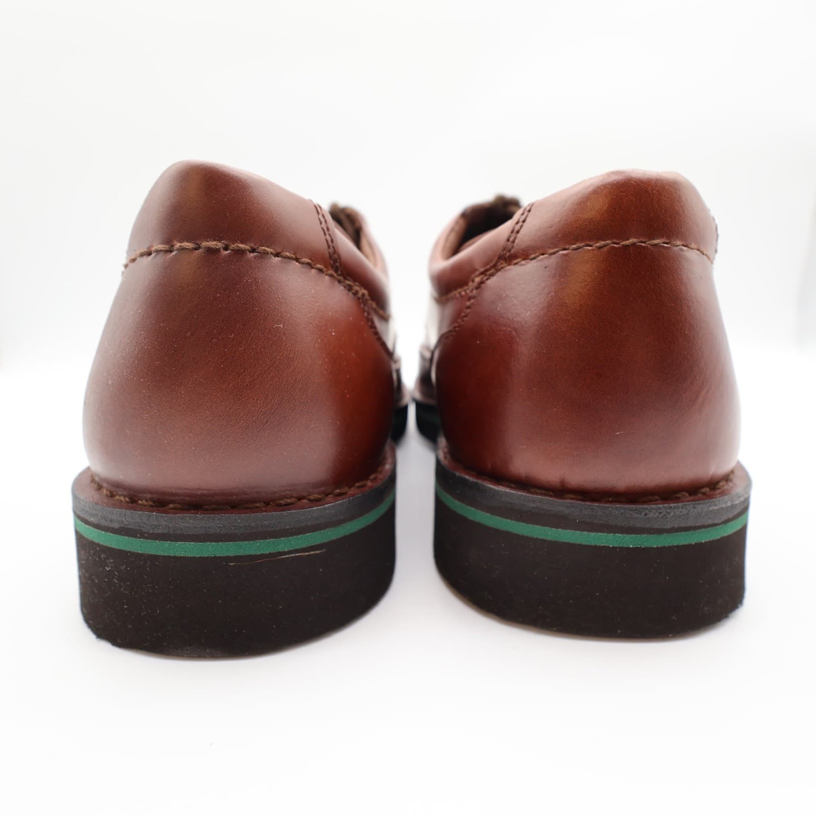 Hush Puppies Mall Walker Men's 11 Brown Leather Comfort Oxford Shoes - Thumbnail 5