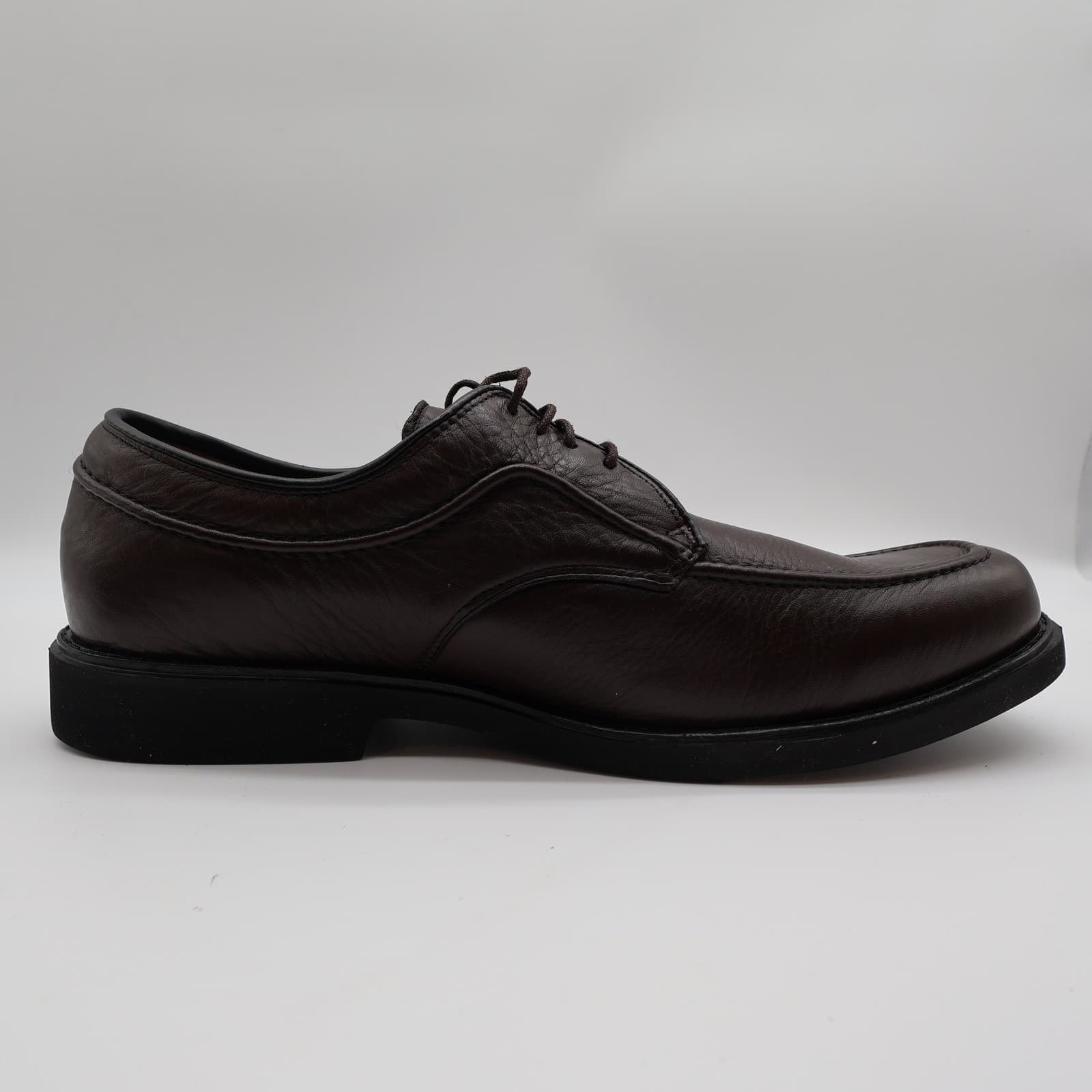 Hush Puppies Tribute Oxford Mens 10.5 Dark Brown Leather 16408 Dress Shoes - Thumbnail 12