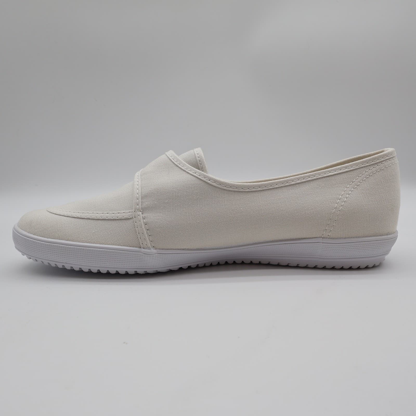 Grasshoppers Skipjack II Women's Sneakers 10 White Canvas Slip-On Y2K - Thumbnail 11
