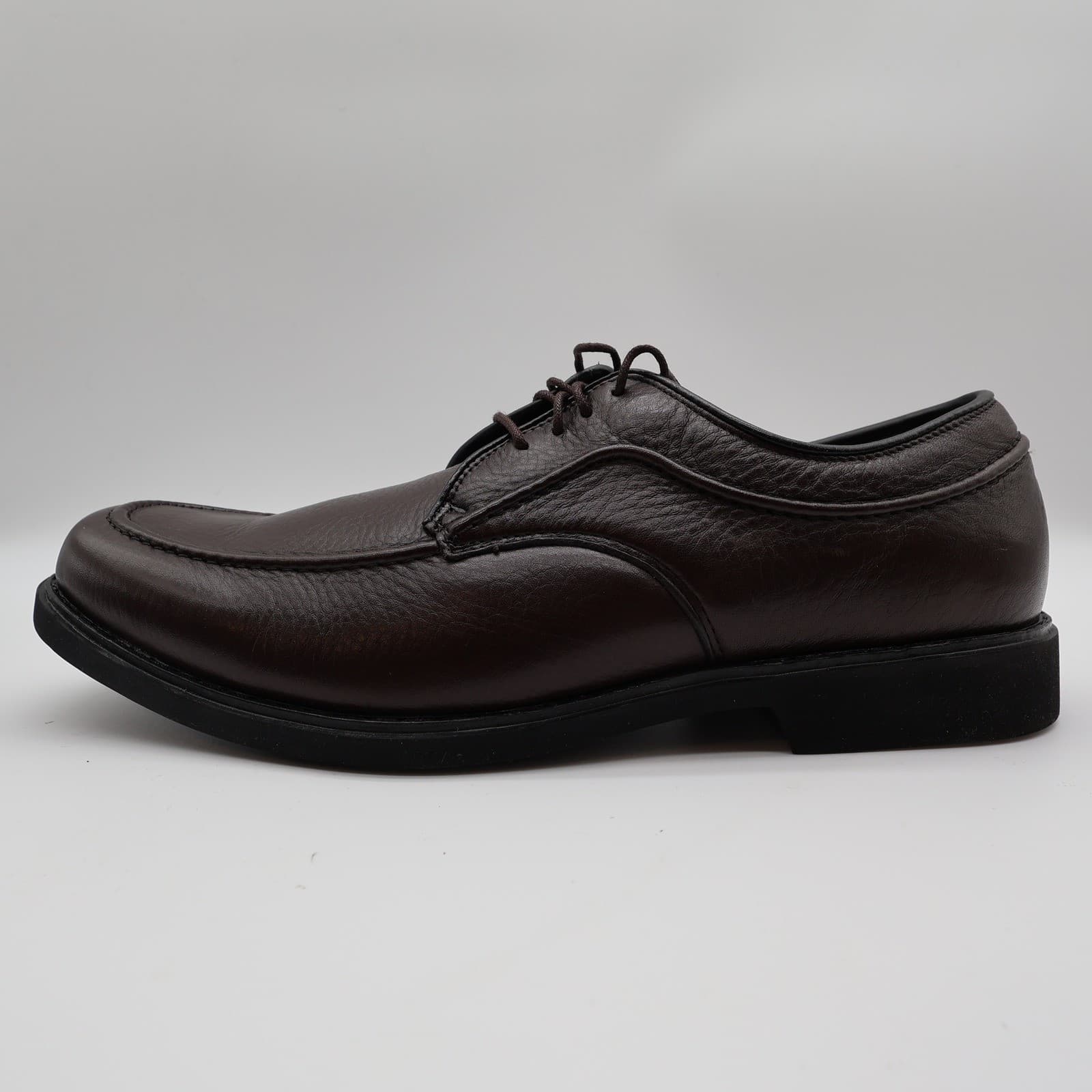 Hush Puppies Tribute Oxford Mens 10.5 Dark Brown Leather 16408 Dress Shoes - Thumbnail 13