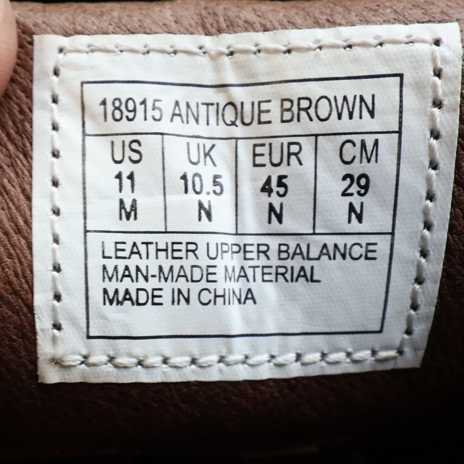 Hush Puppies Mall Walker Men's 11 Brown Leather Comfort Oxford Shoes - Thumbnail 7