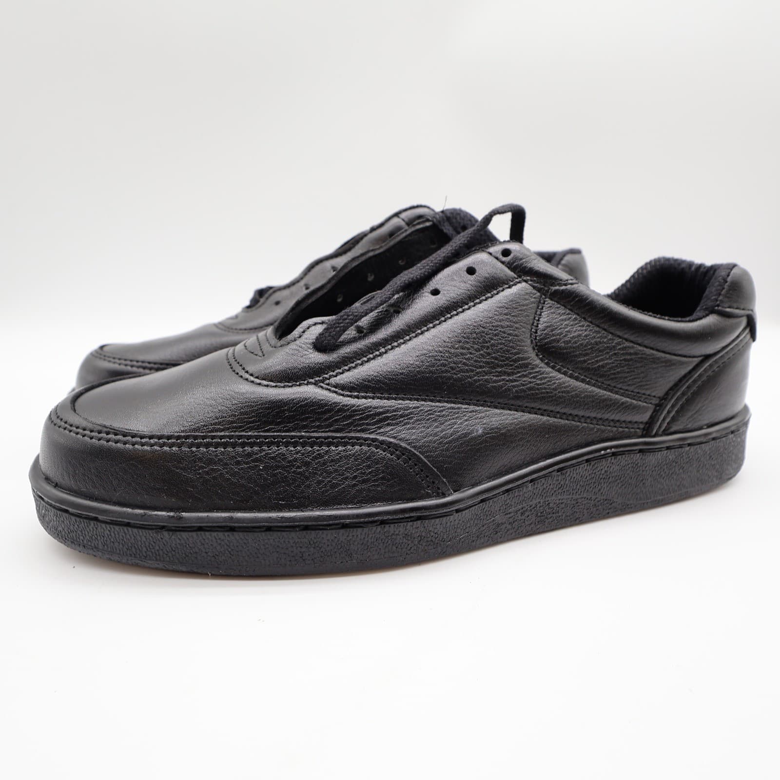 Thorogood Postal Oxford Shoes 9.5 Black Leather USA Made NOS 834-6333 - Thumbnail 3