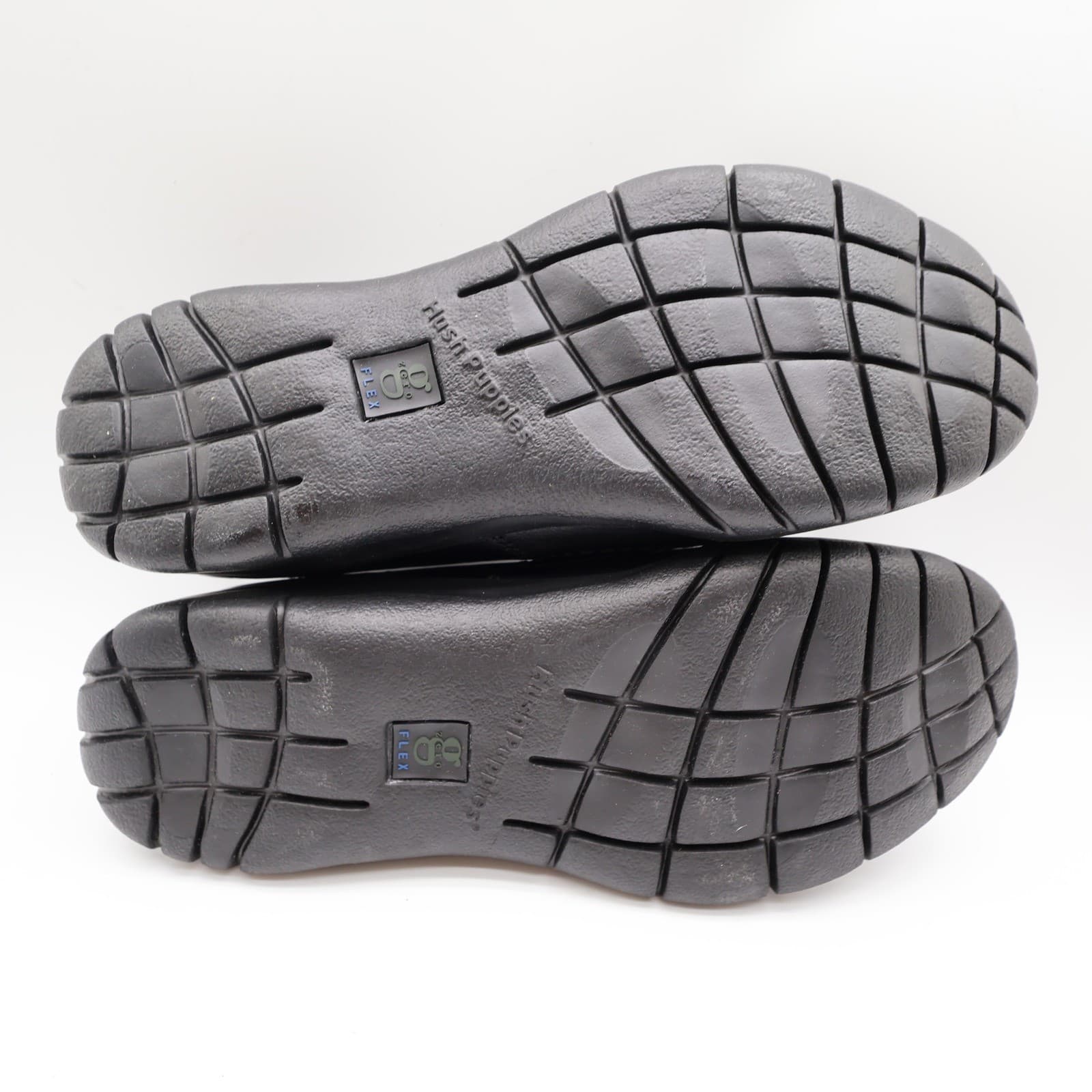Hush Puppies Zone Slip On Shoes Mens 10 Black Leather Comfort H100050 NEW - Thumbnail 6