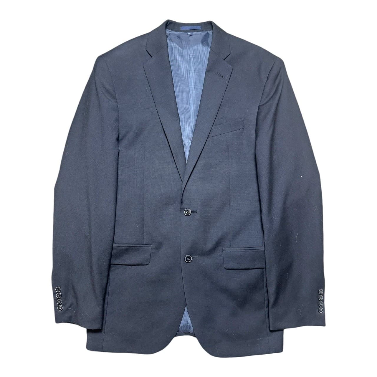 Jos. A. Bank Blazer Mens 39L Navy Blue 1905 Slim Fit Two Button Suit Jacket