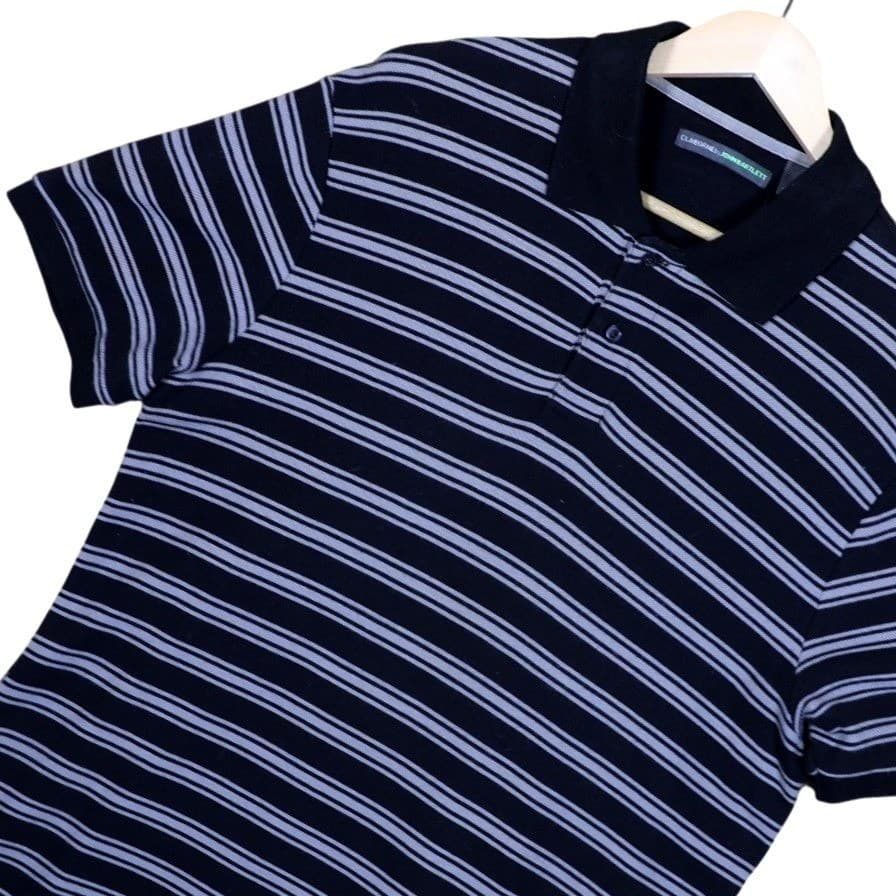 CLAIBORNE JOHN BARTLETT Men's Short Sleeve Polo Shirt Medium
