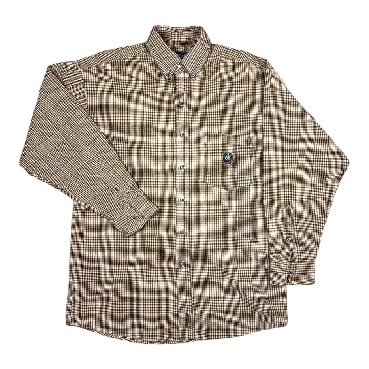 Panhandle Slim Men's Large 16-33/34 Plaid Button-Down Long Sleeve Shirt