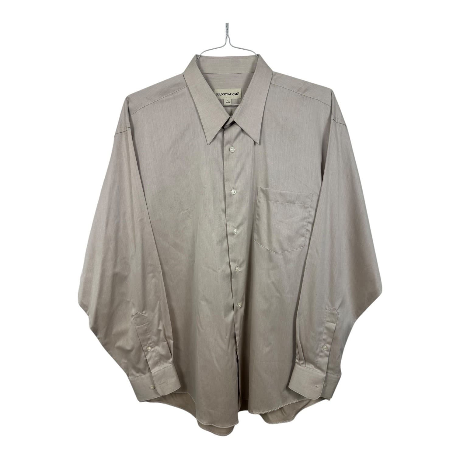 Pronto Uomo Men's XL Dress Shirt