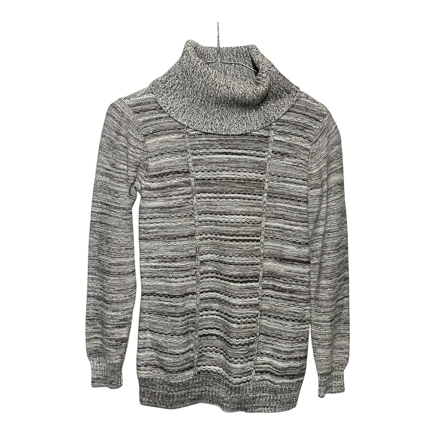 Liz Claiborne Women's Gray Brown Size S 100% Cotton