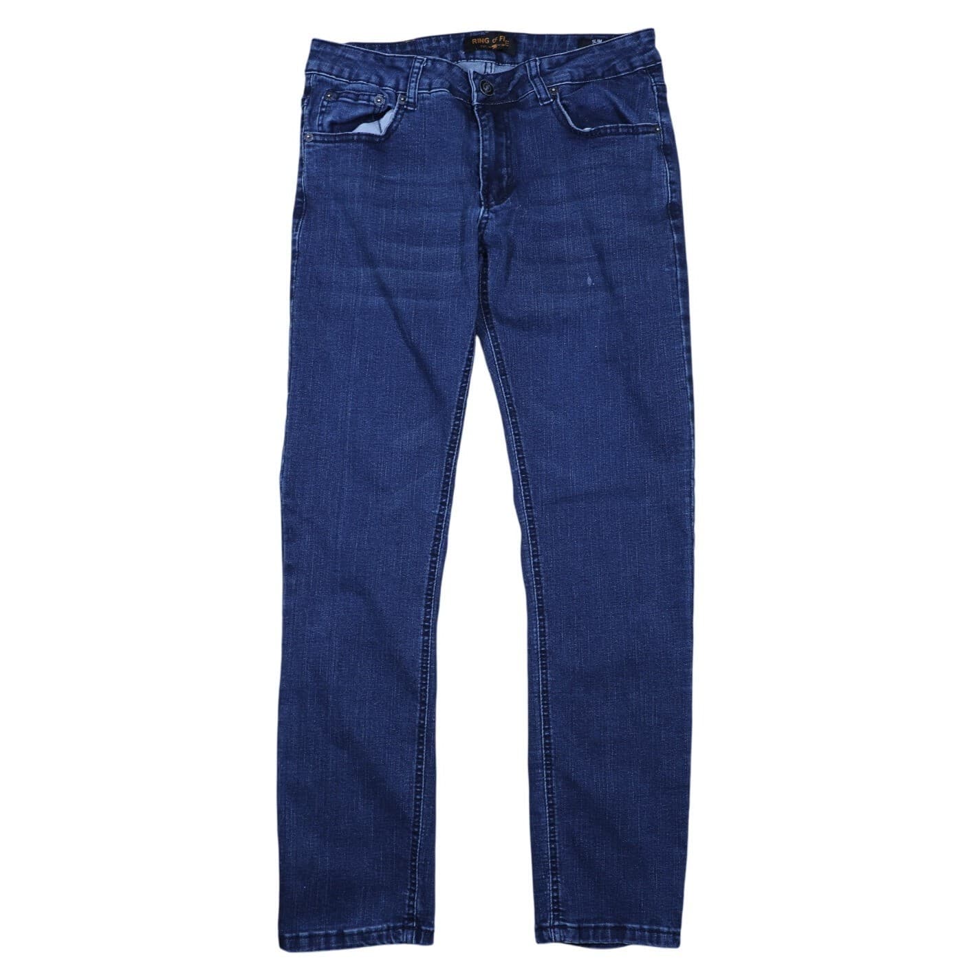 Ring of Fire Slim Fit Dark WaWsh Denim Jeans Men's Size 30 Waist 30 Length