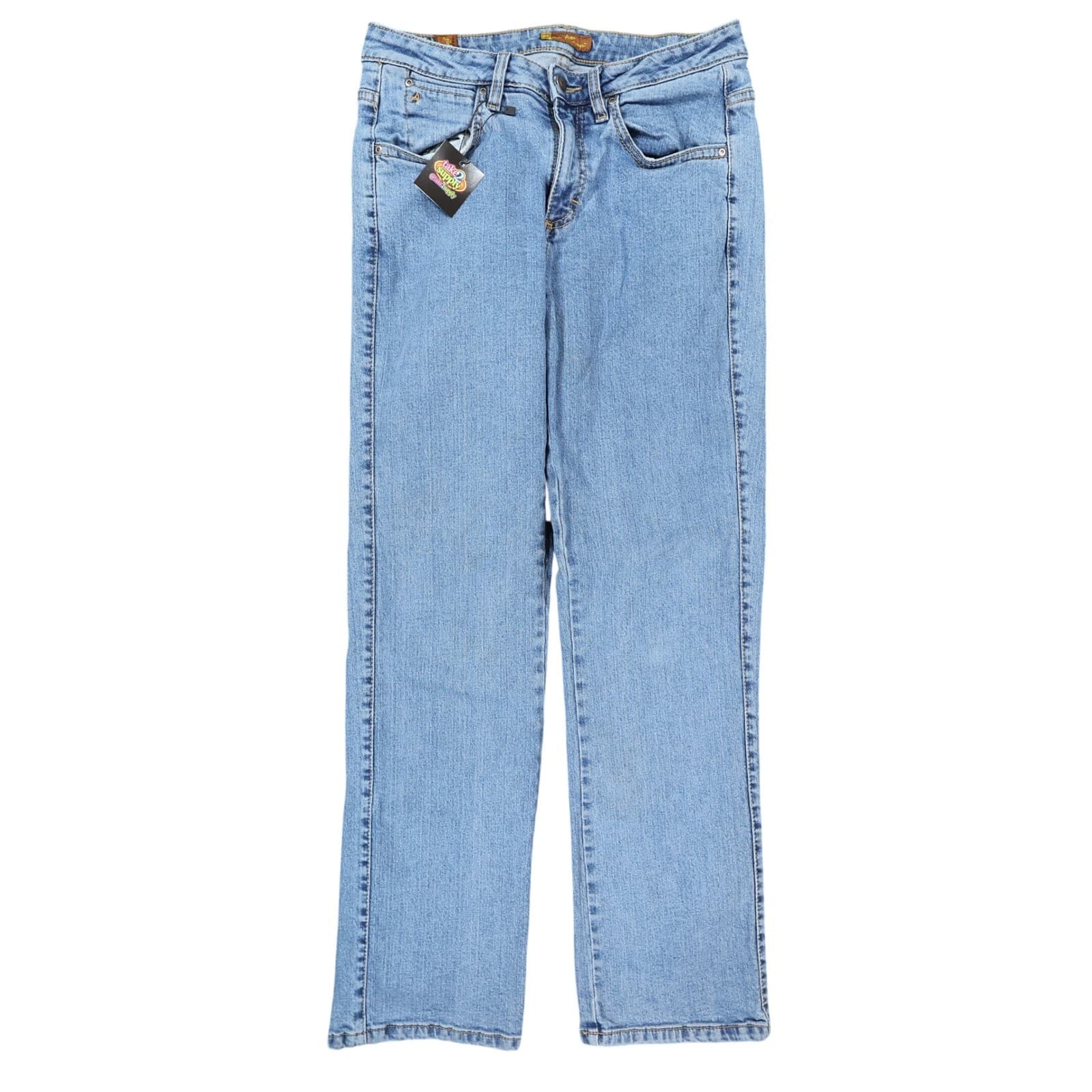 Aura from the Women at Wrangler Jeans Womens 8 Light Blue Excellent Straight Leg
