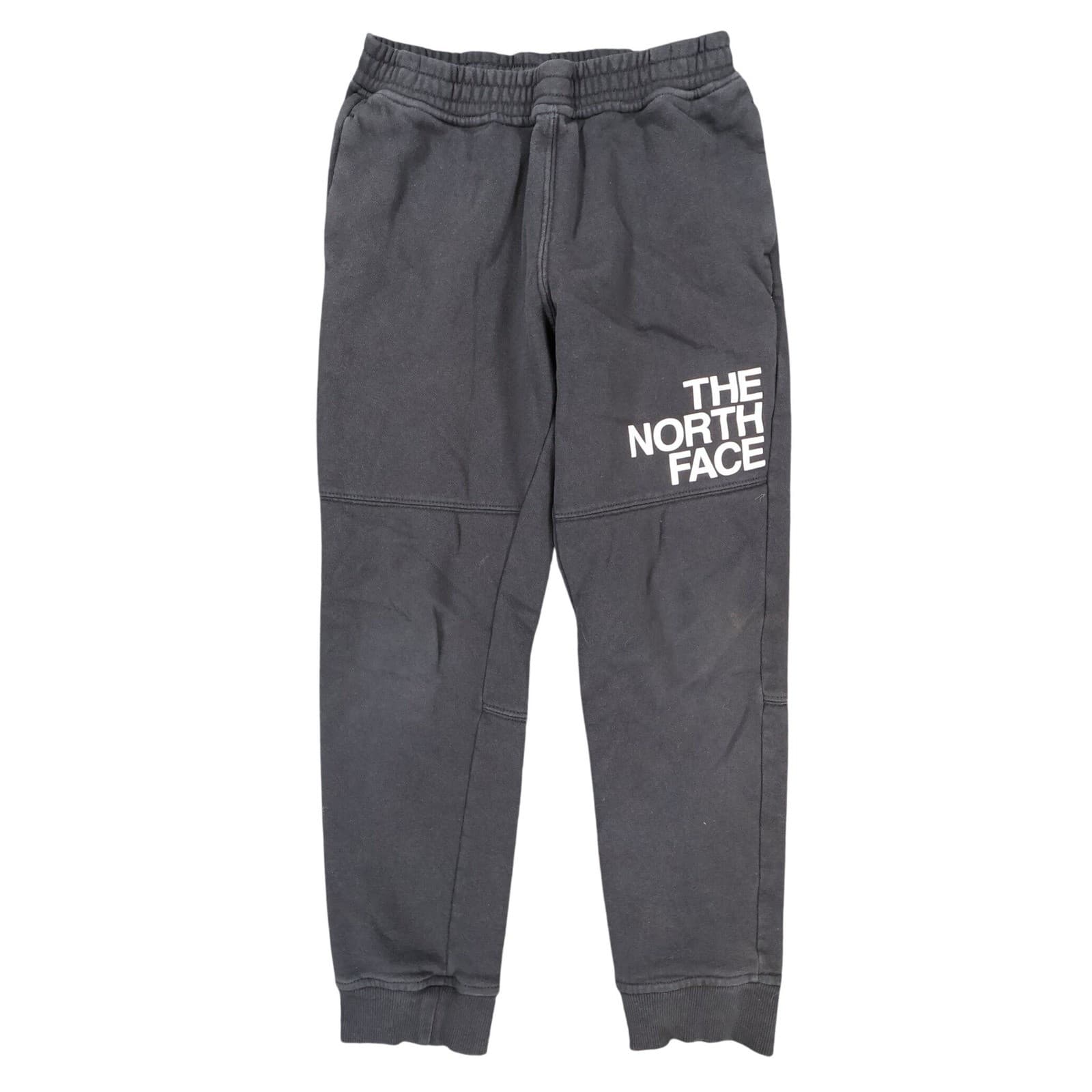The North Face Joggers Boys Large Black Excellent Logo Graphic