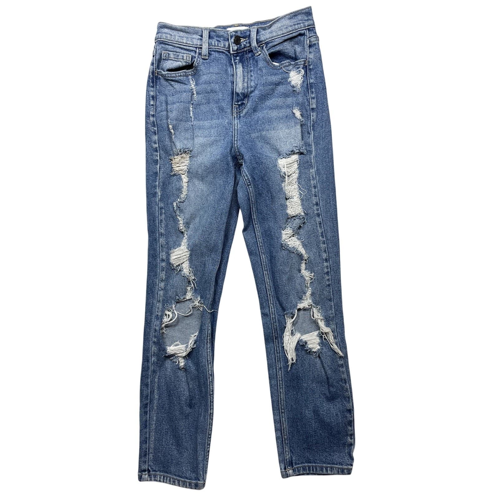 Cello Women's Ripped Boyfriend Jeans - Size 3
