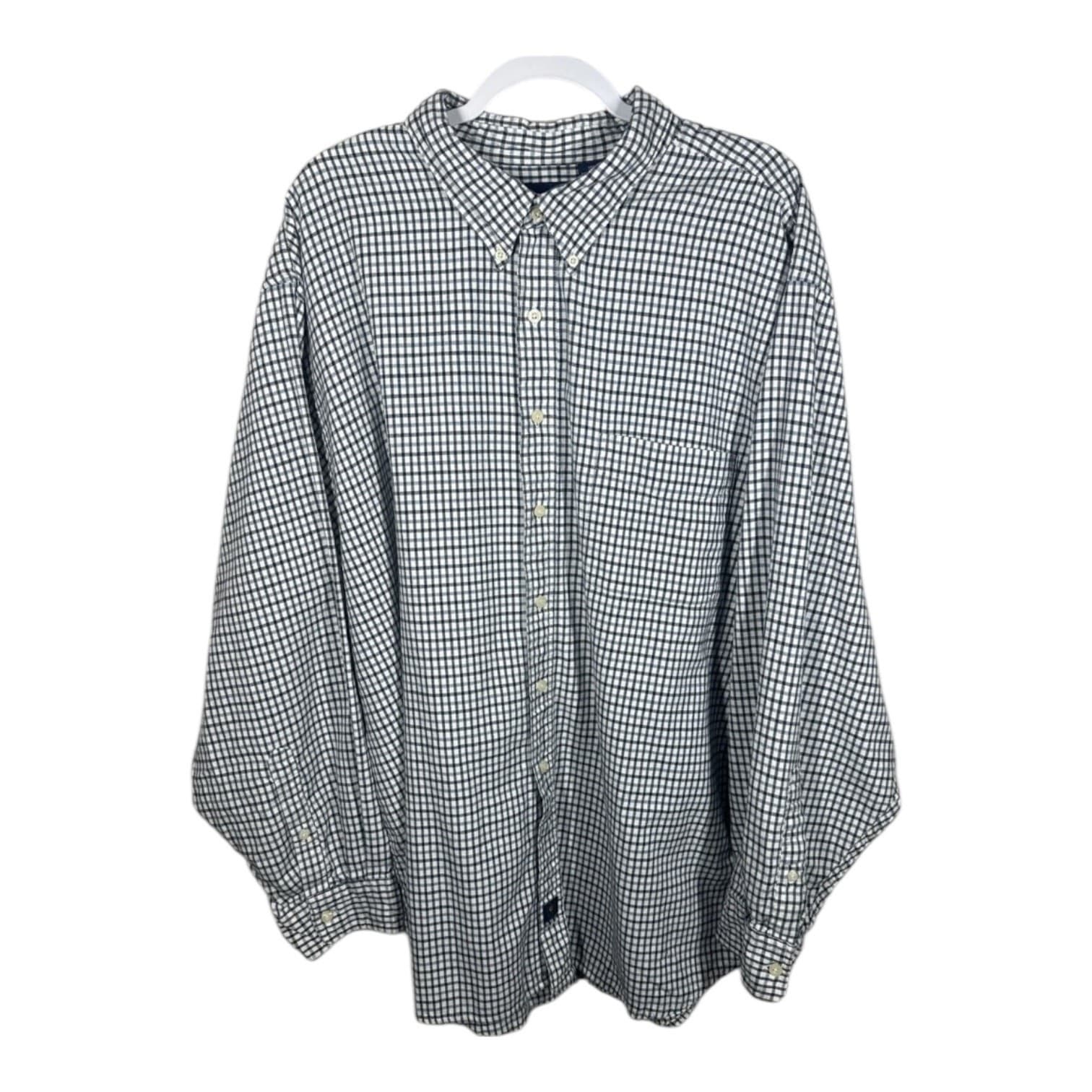 Catalina Mens Long Sleeve Button Down Size 3XL