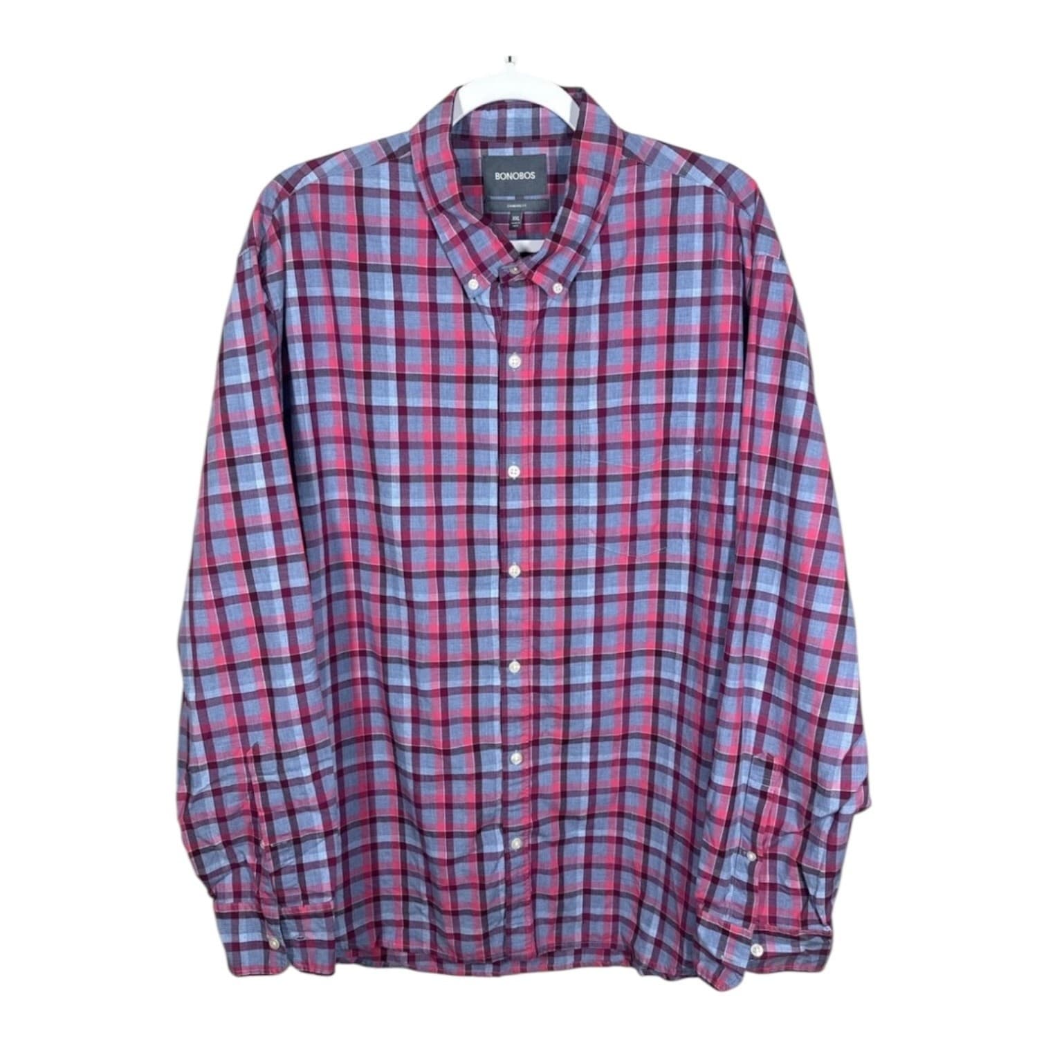 Bonobos Men's XXL Casual Button-Down Shirt Classic Fit Long Sleeve