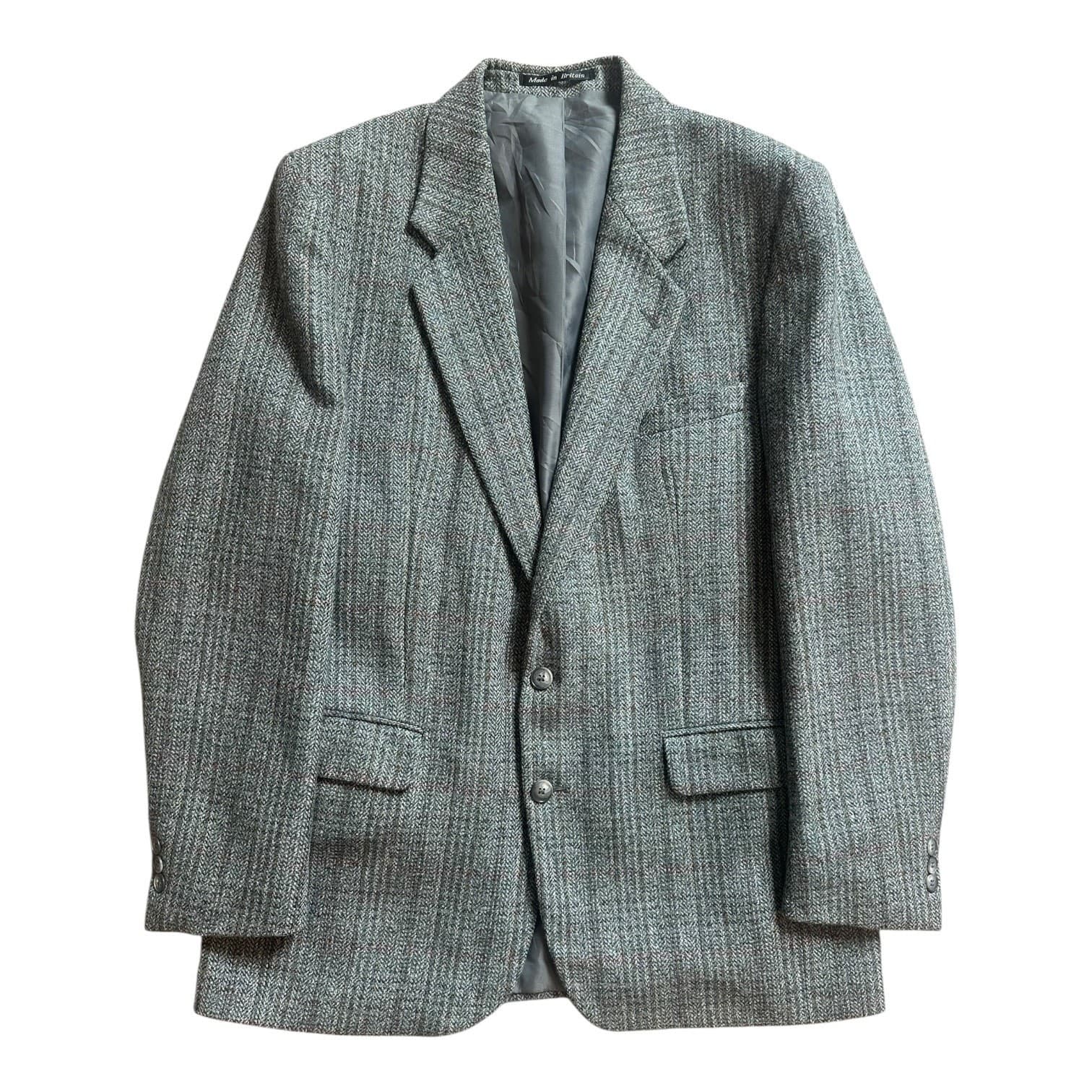 Dunn & Co 42R Glen Check Wool Sport Coat Blazer