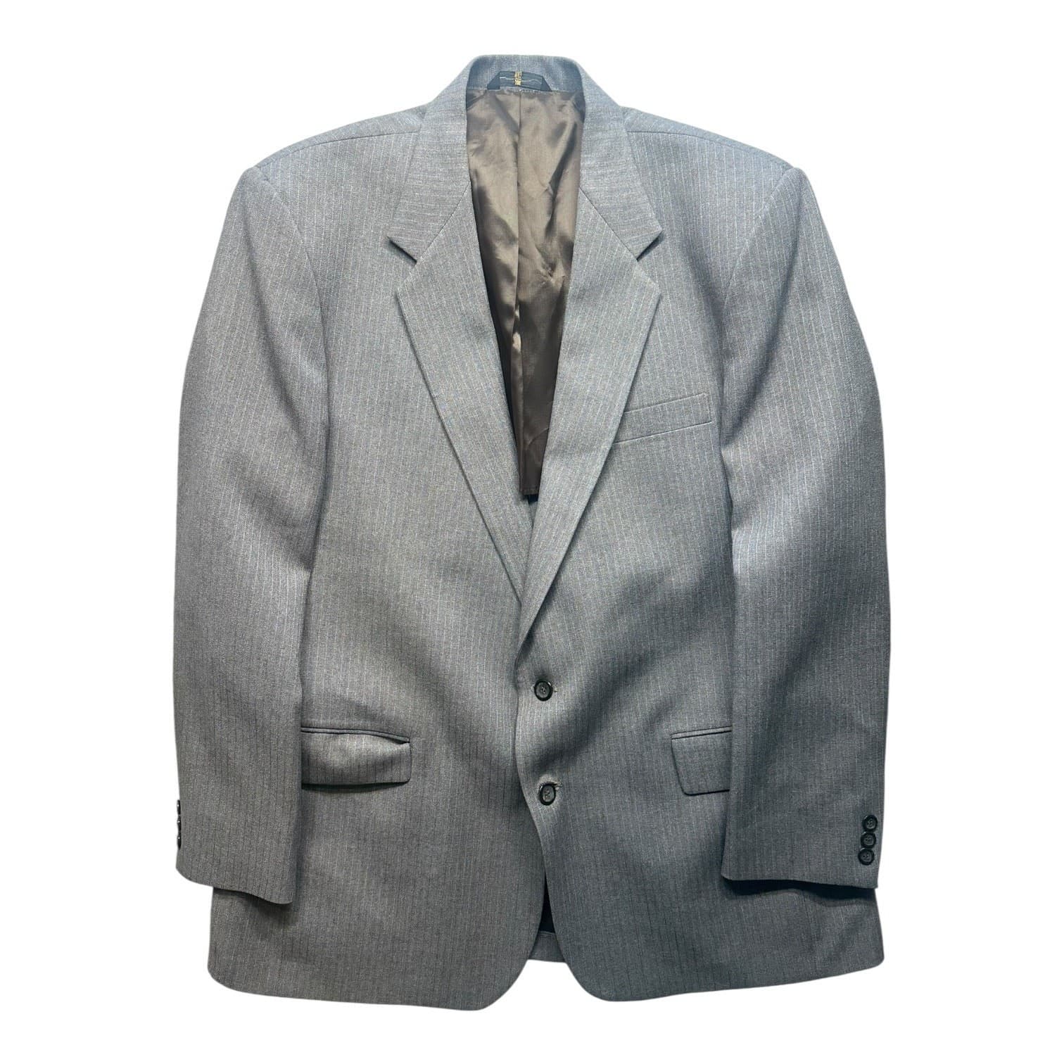 Haggar 44R Pinstripe Sport Coat Blazer