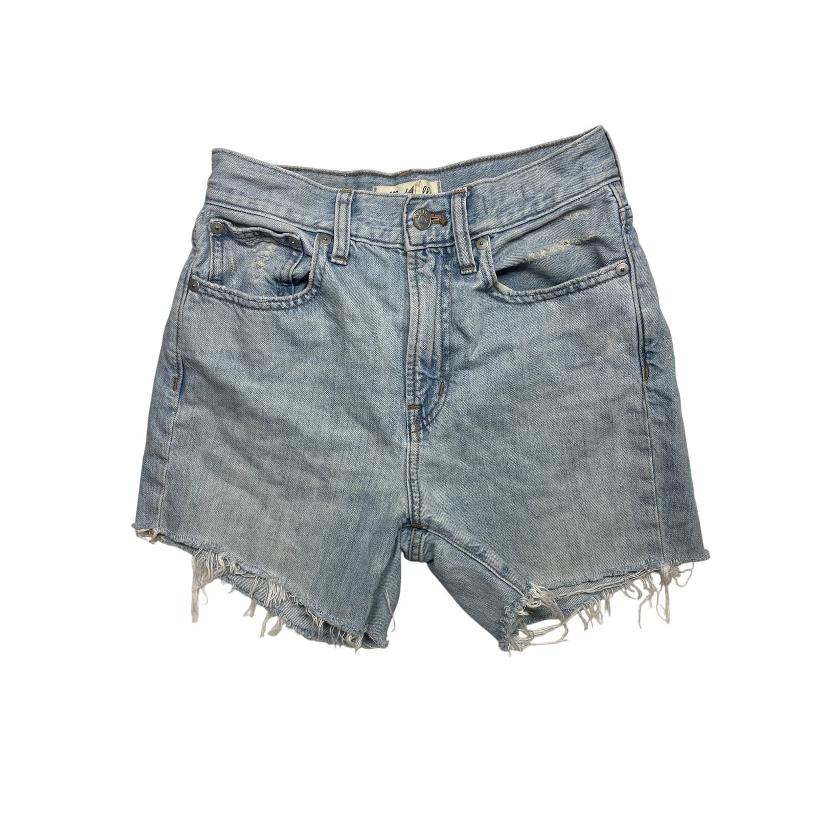 Madewell Women’s Size 24 High-Rise Denim Jean Shorts | Classic Cutoffs