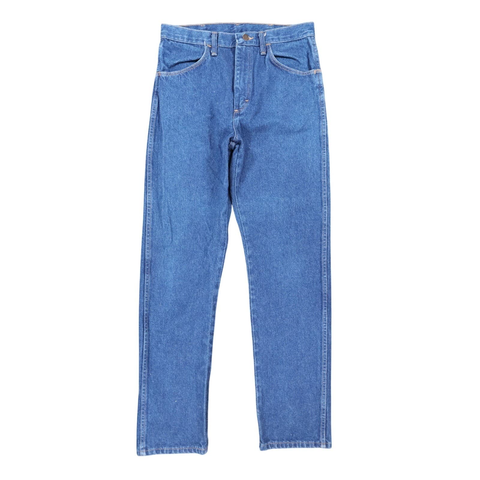 Rustler Straight Leg Jeans Mens 33x34 Blue 100% Cotton Regular Fit Vintage USA