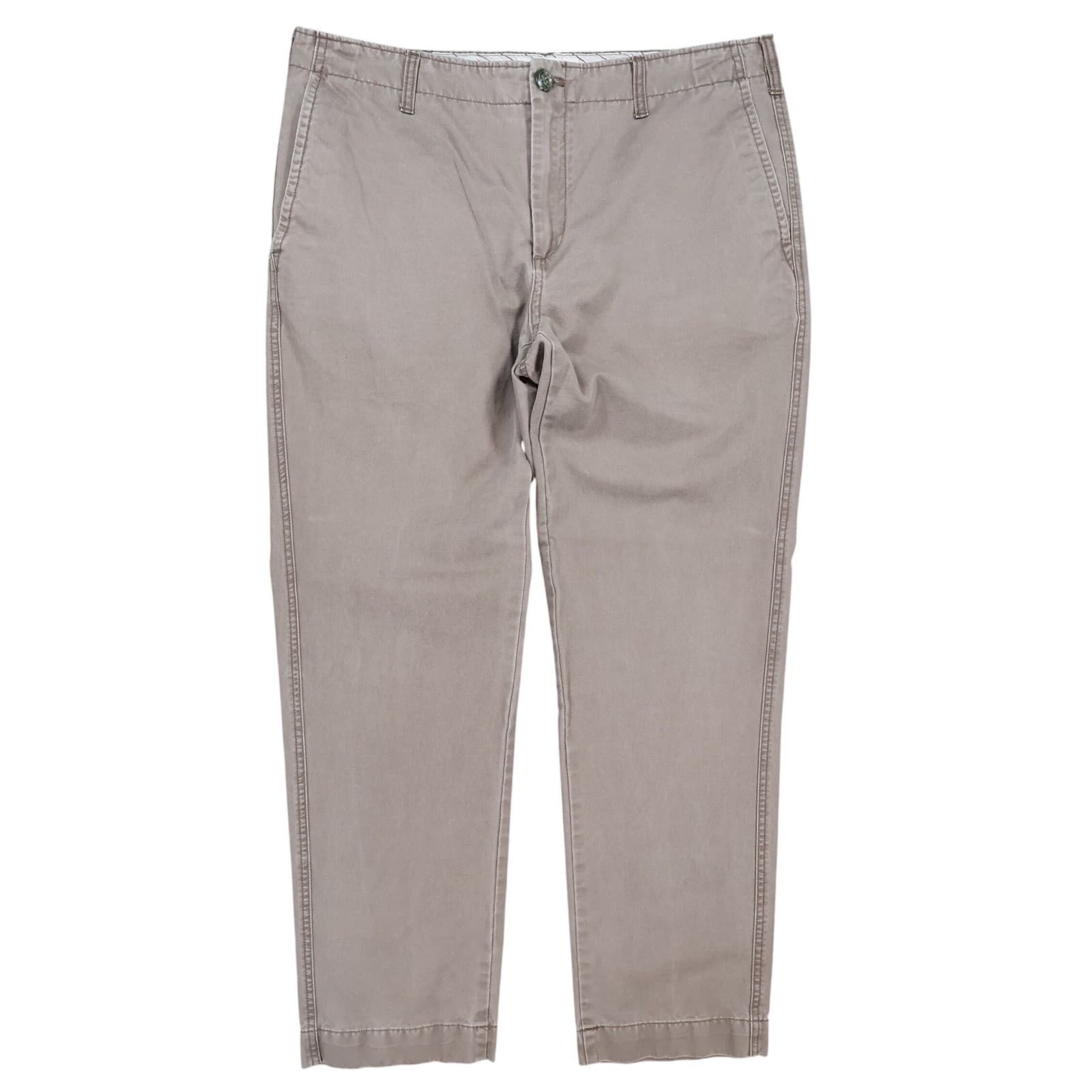 Joseph Abboud Chino Pants Mens 38x32 Brown 100% Cotton Regular Fit Casual