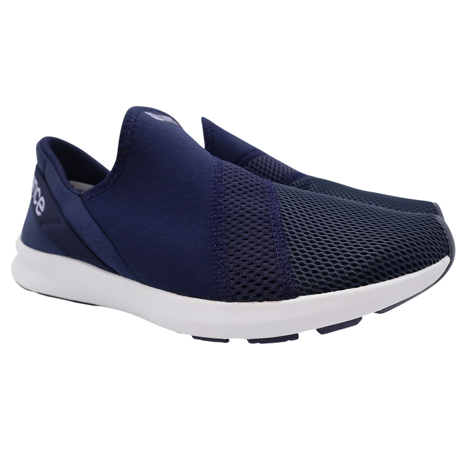New Balance FuelCore Nergize Womens 9.5 Navy Mesh Slip On WLNRSLN1 Sneaker