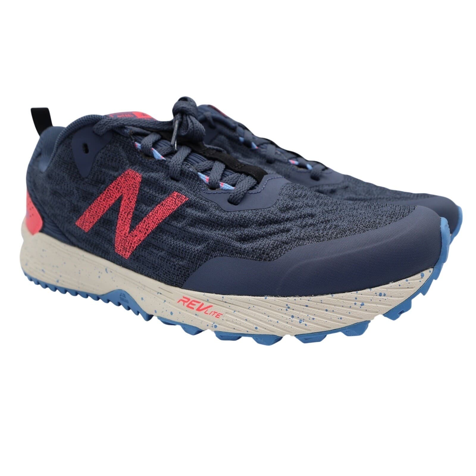 New Balance Nitrel v3 Trail Running Shoes Womens 9.5 Blue Pink WTNTRCC3 Mesh