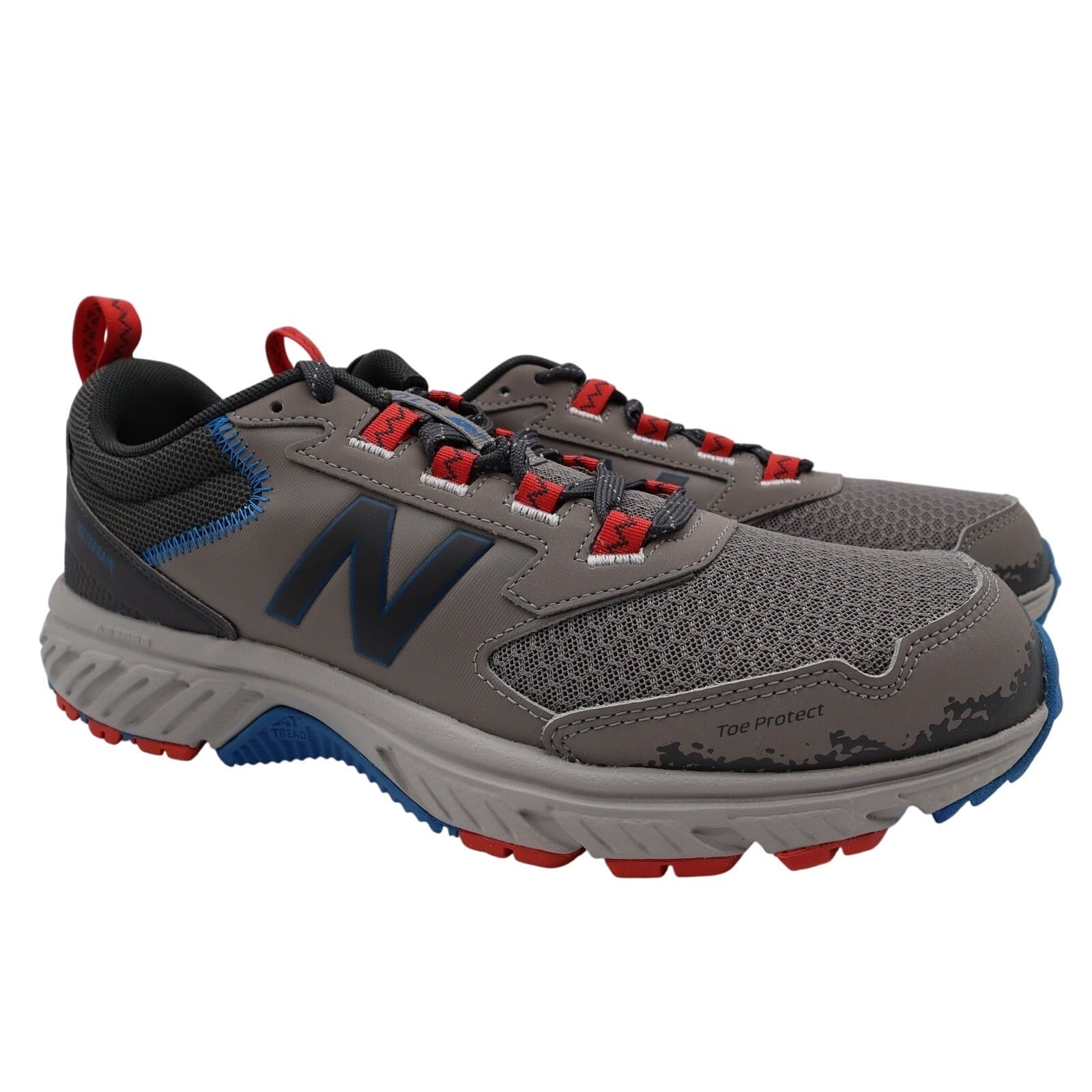 New Balance 510v5 Trail Running Shoes Mens 9.5 Grey MT510LG5 All Terrain