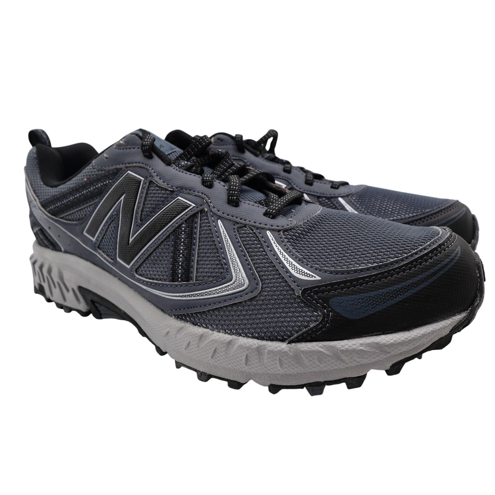 New Balance 410v5 Trail Running Shoes Mens 13 Gray Synthetic MT410LT5 Terrain