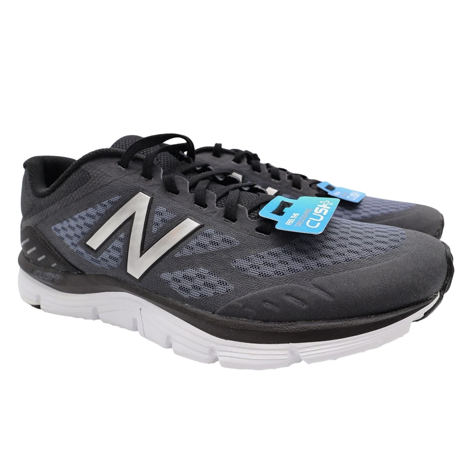 New Balance 775 v3 Running Shoes Mens 9 Black Grey Mesh M775LT3 Cush+ Athletic