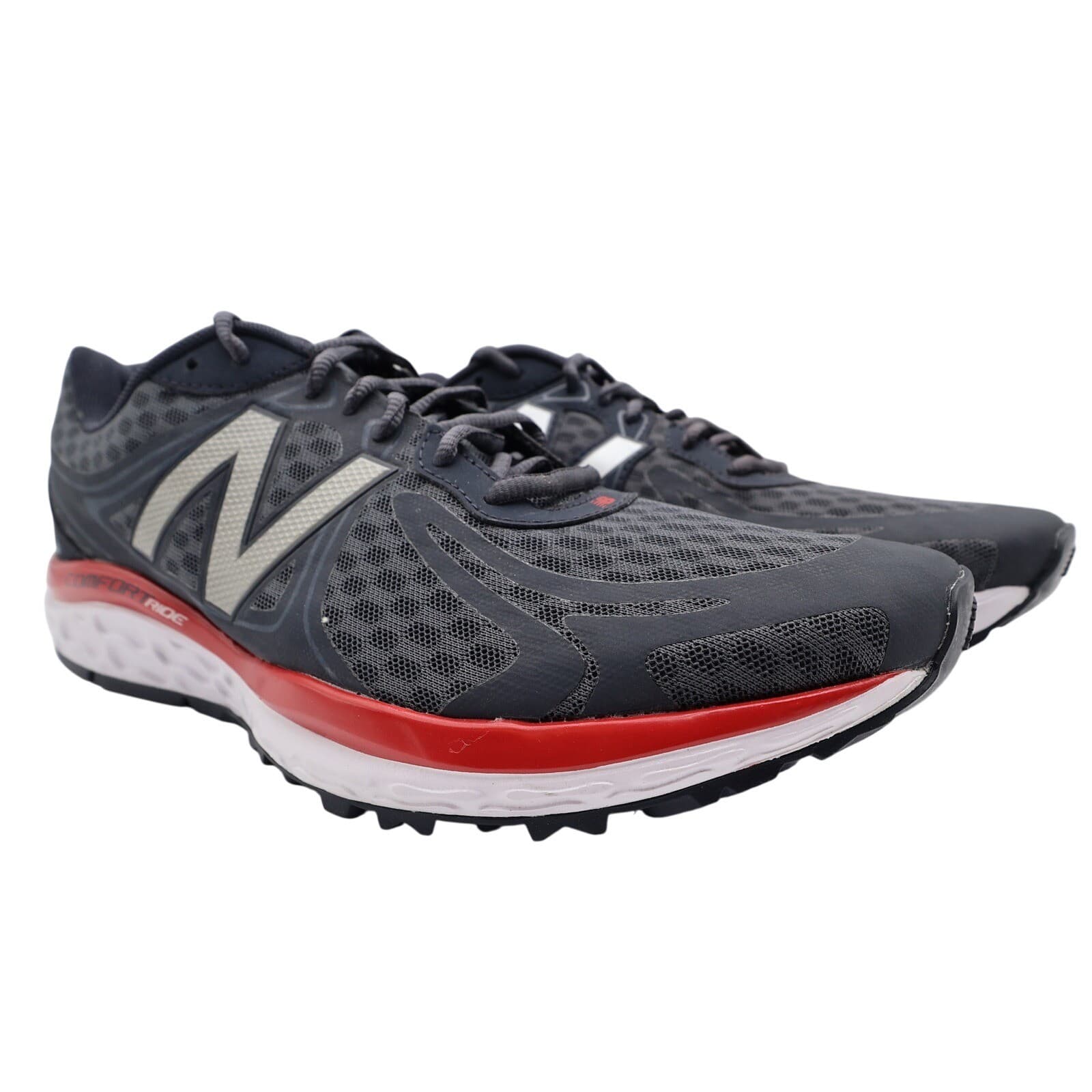 New Balance 720v3 Running Shoes Mens 9.5 Gray Red Synthetic Comfort Ride M720LG3