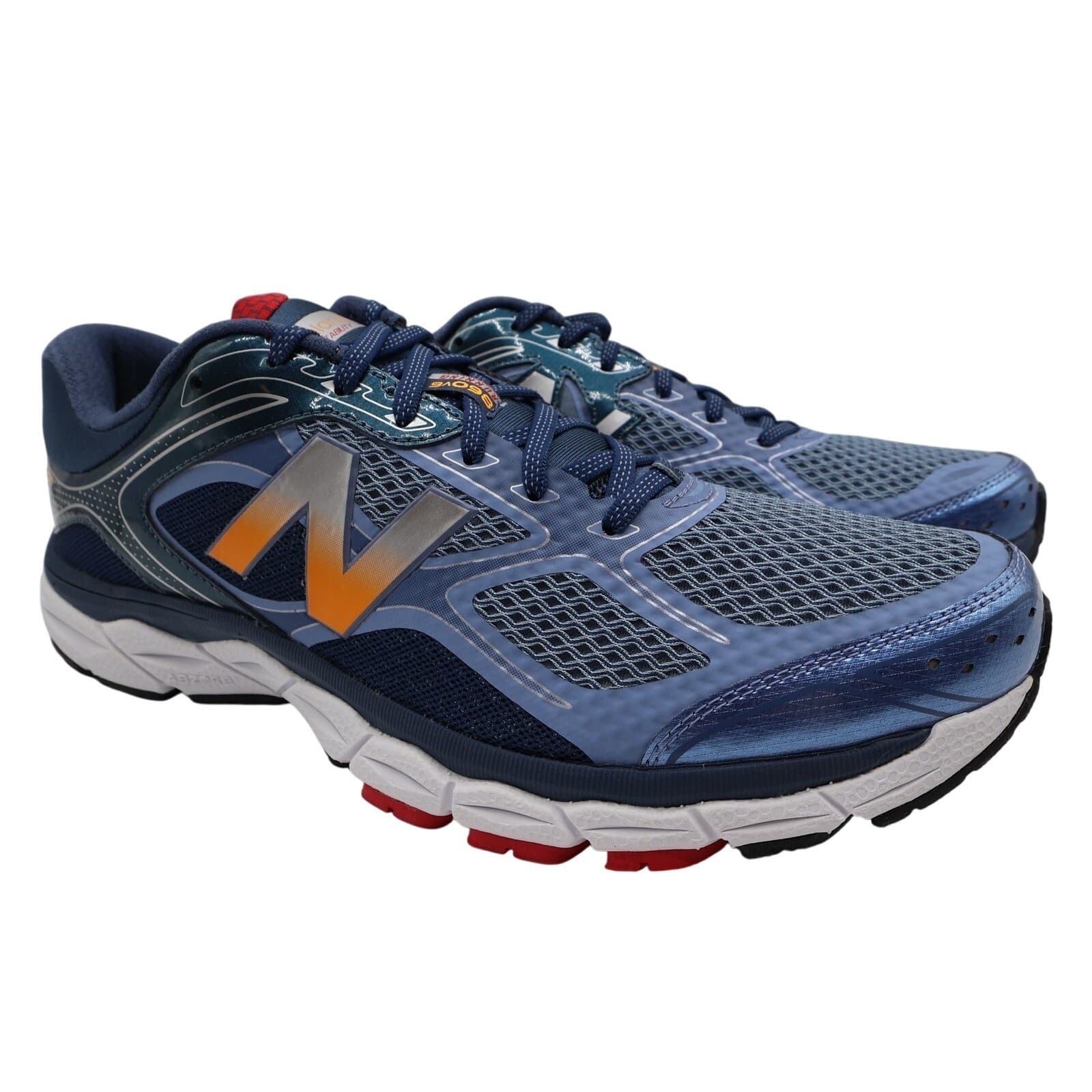 New Balance 860v6 Running Shoes Mens 13 Blue Synthetic Stability M860BW6 Sneaker