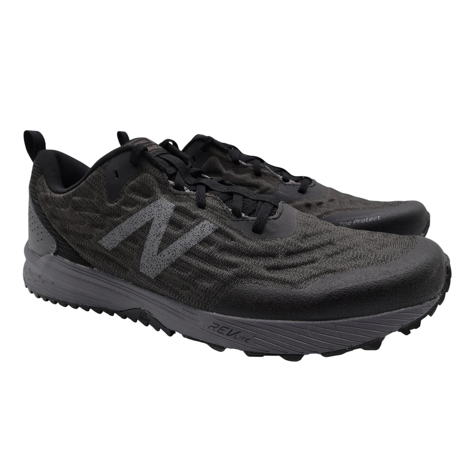 New Balance Nitrel v3 Trail Running Shoes Mens 12 Black MTNTRLB3 REVlite Mesh