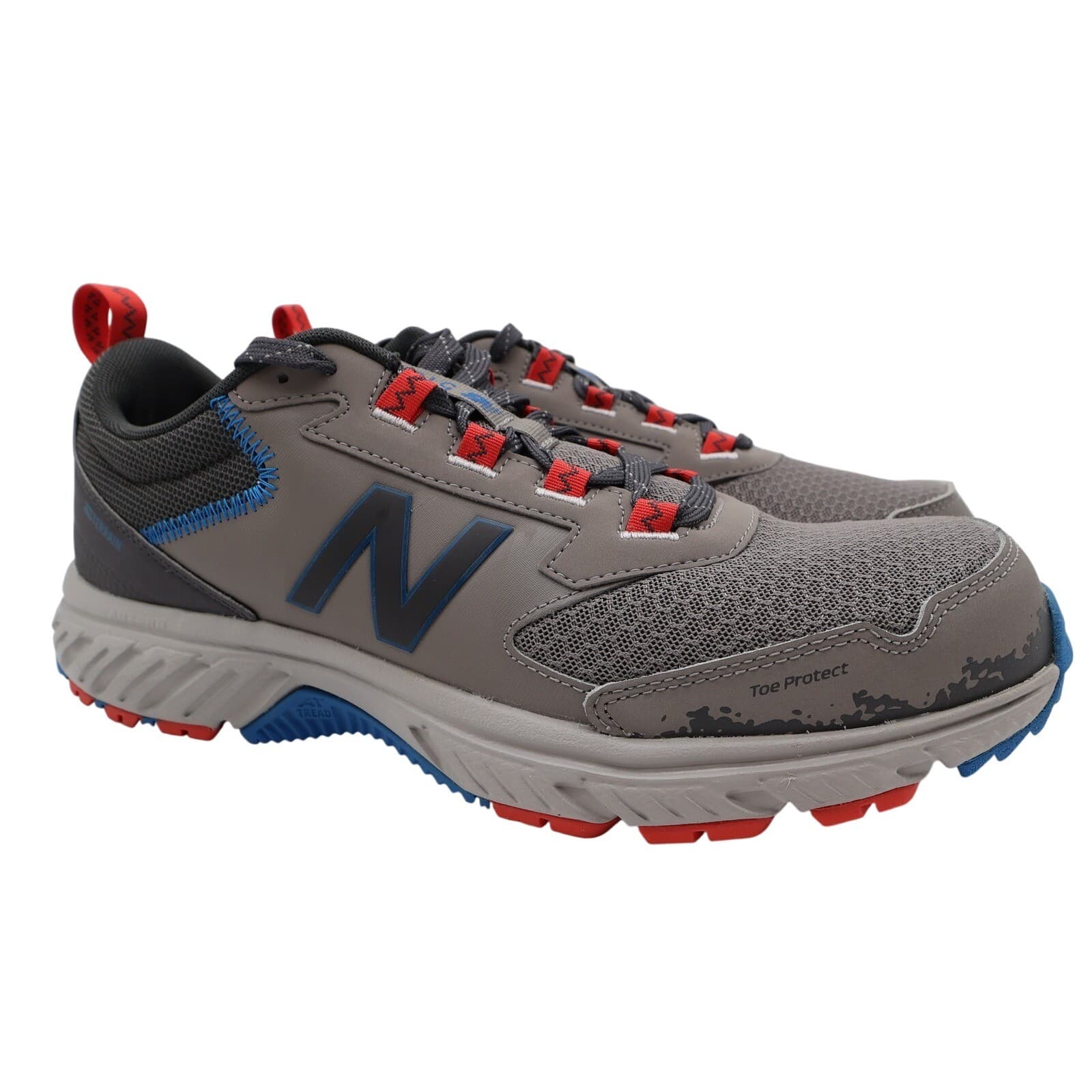New Balance Trail Running Shoes Mens 10.5 Grey Synthetic MT510LG5 AT Tread Hike