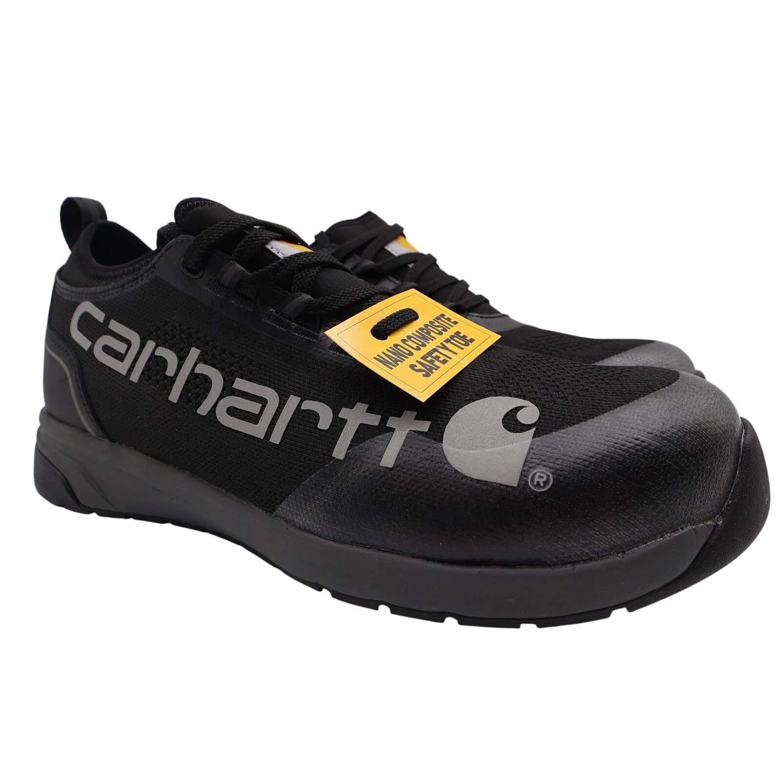 Carhartt Force Work Shoe Mens 11W Black Nano Composite Safety Toe FA3401-M Wide