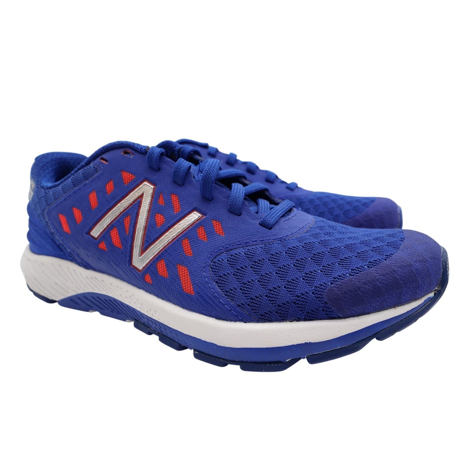 New Balance FuelCore Urge Kids 3.5 Blue Athletic Running Shoes KJURGBRY