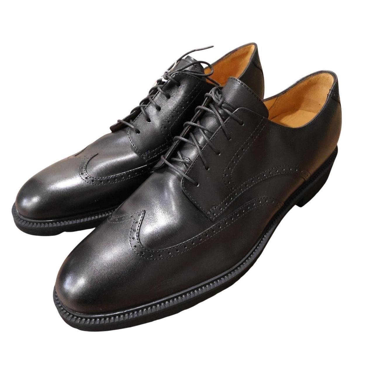 Rockport Tribunal Wingtip Leather Dress Shoes, Men's 13, Black