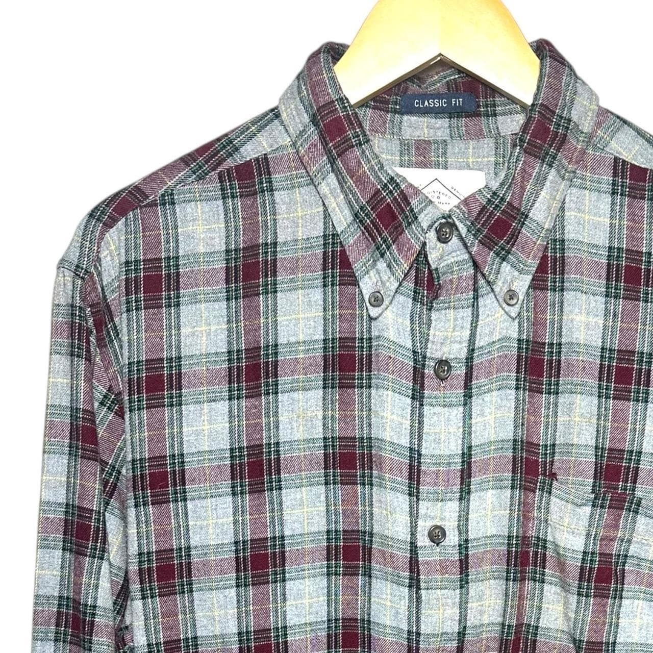 St. John's Bay Classic Plaid Flannel – Size L